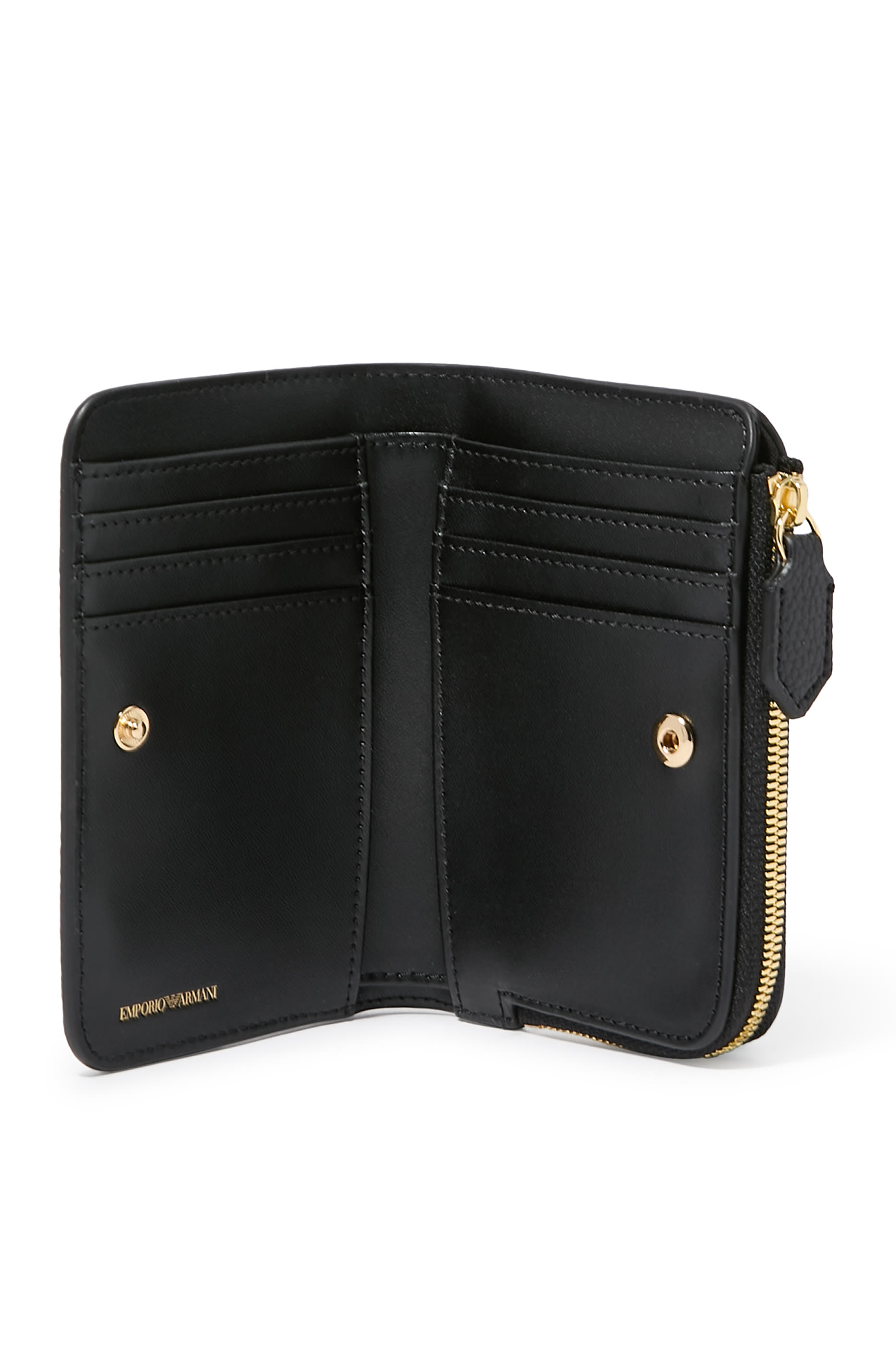 Logo Bifold Small Wallet