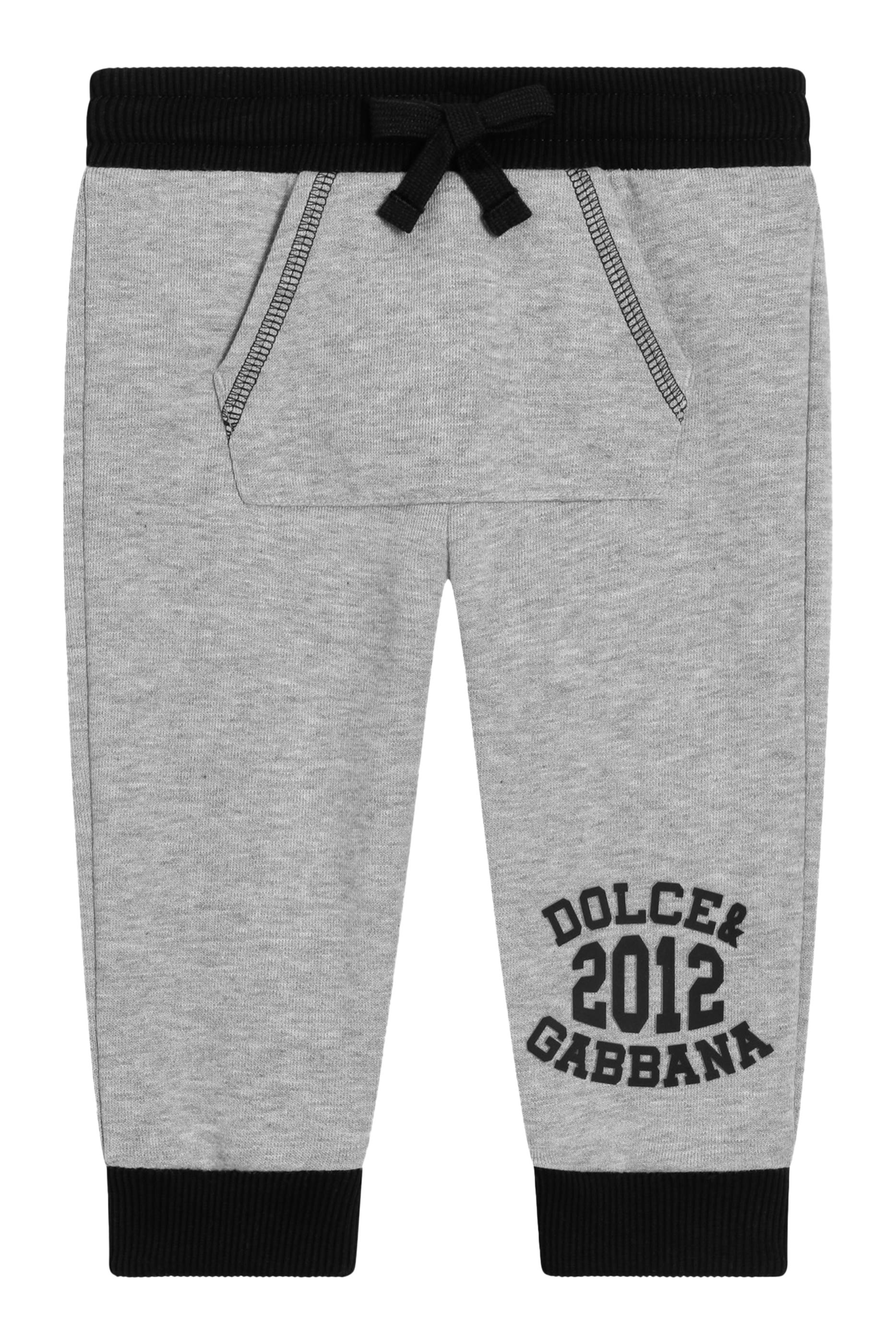 Kids Logo Print Fleece Trousers