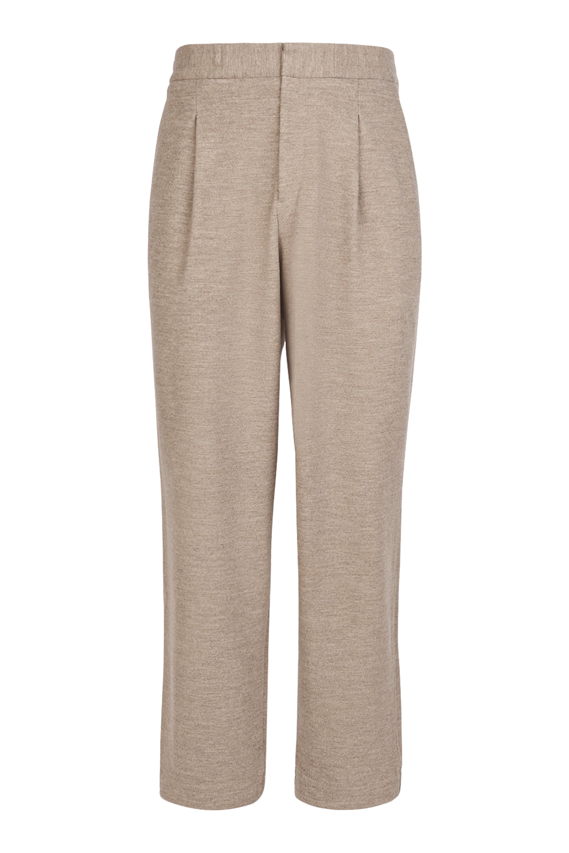 Virgin Wool Jersey Joggers