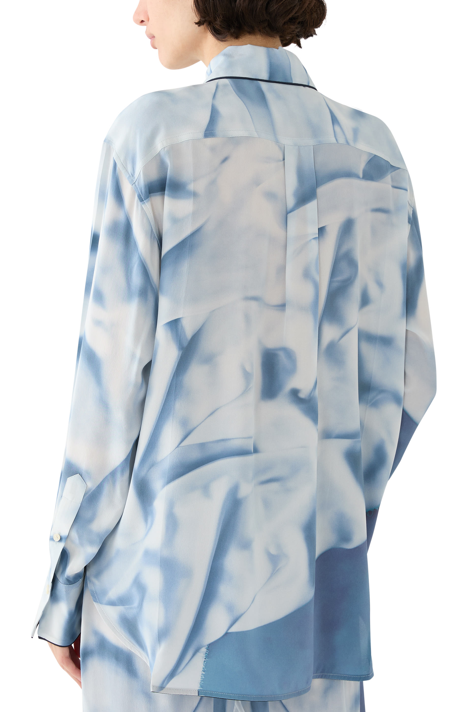 Piping Detail Pajama Shirt