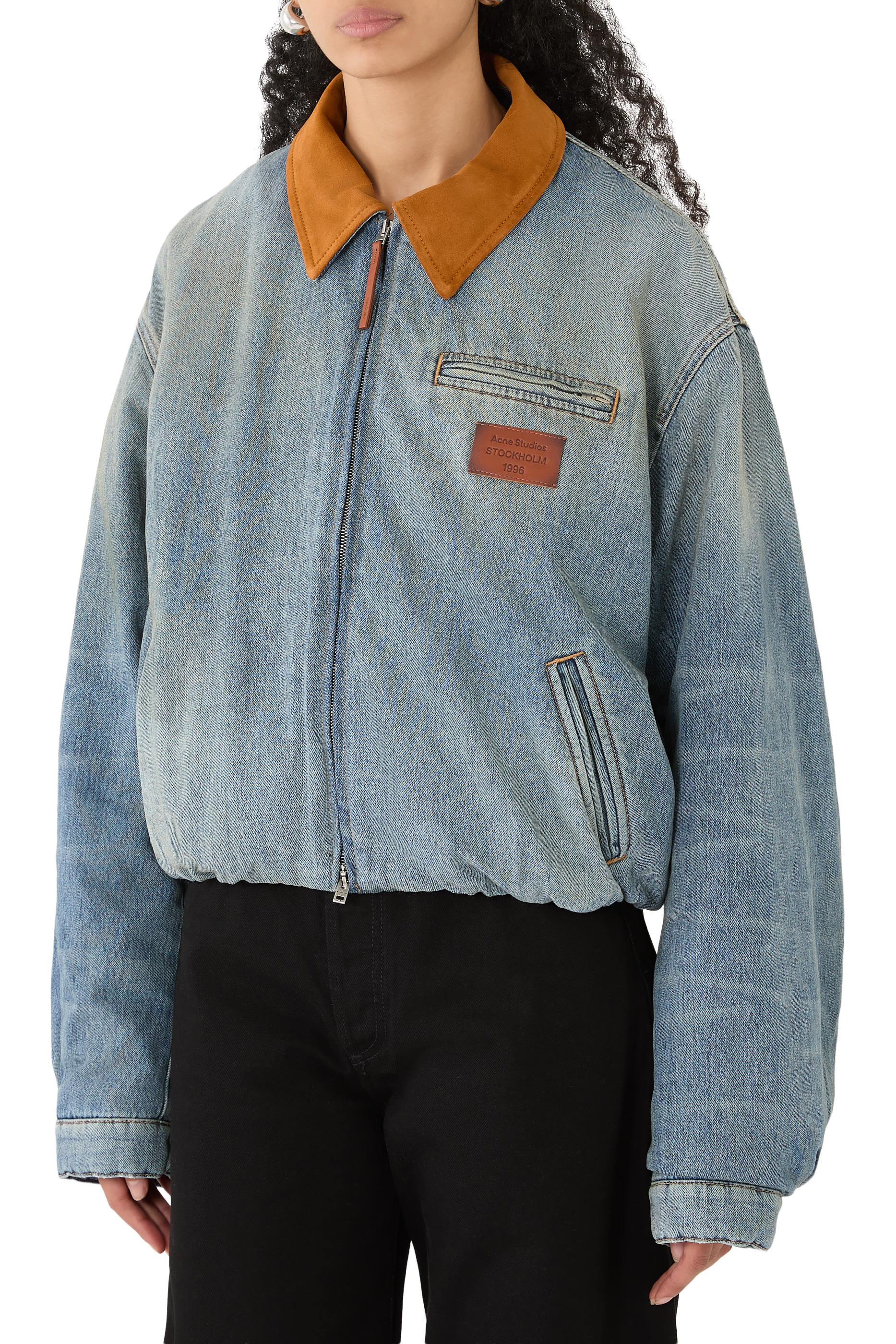 Denim Bomber Blouson