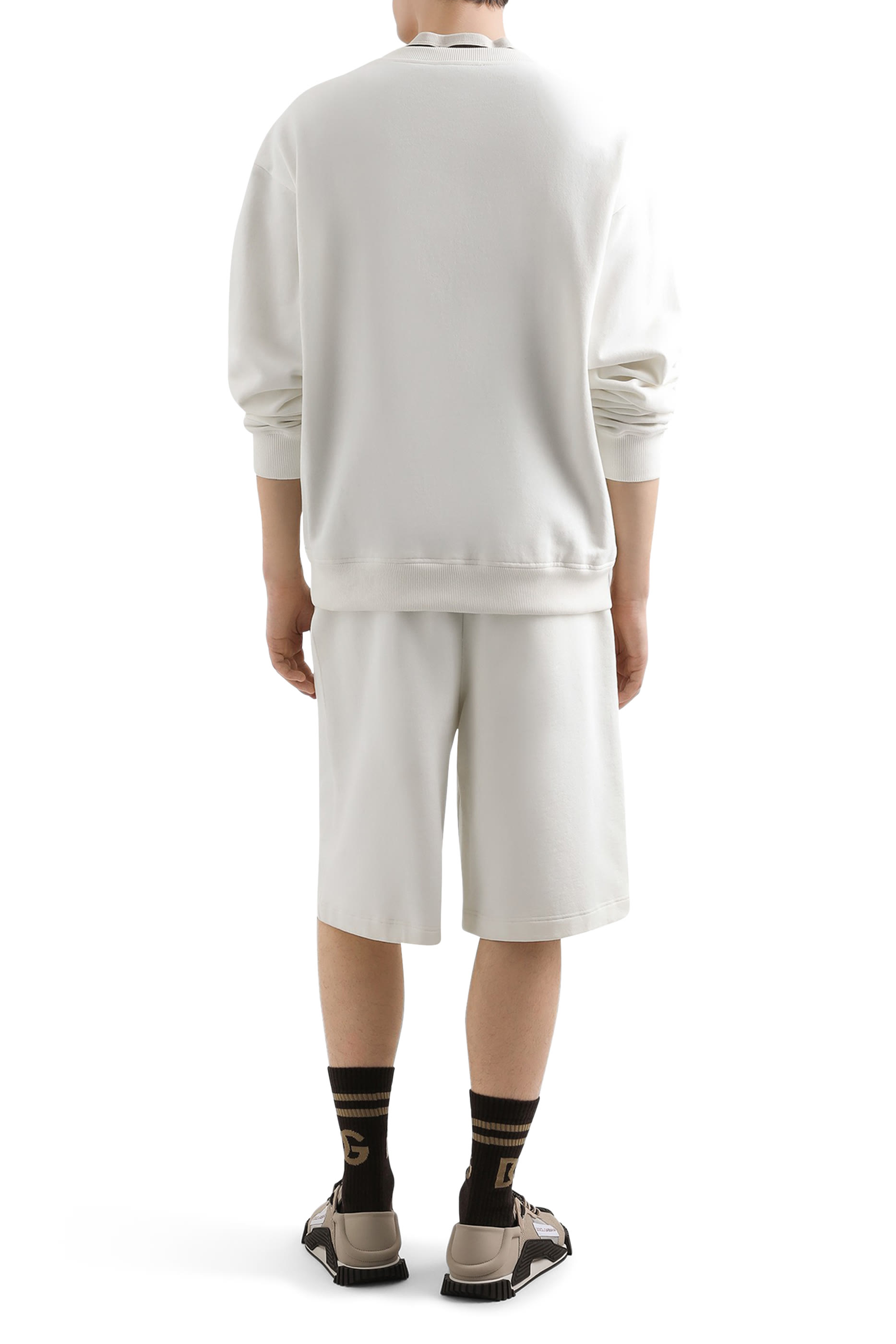 Embroidered Logo Cotton T-Shirt