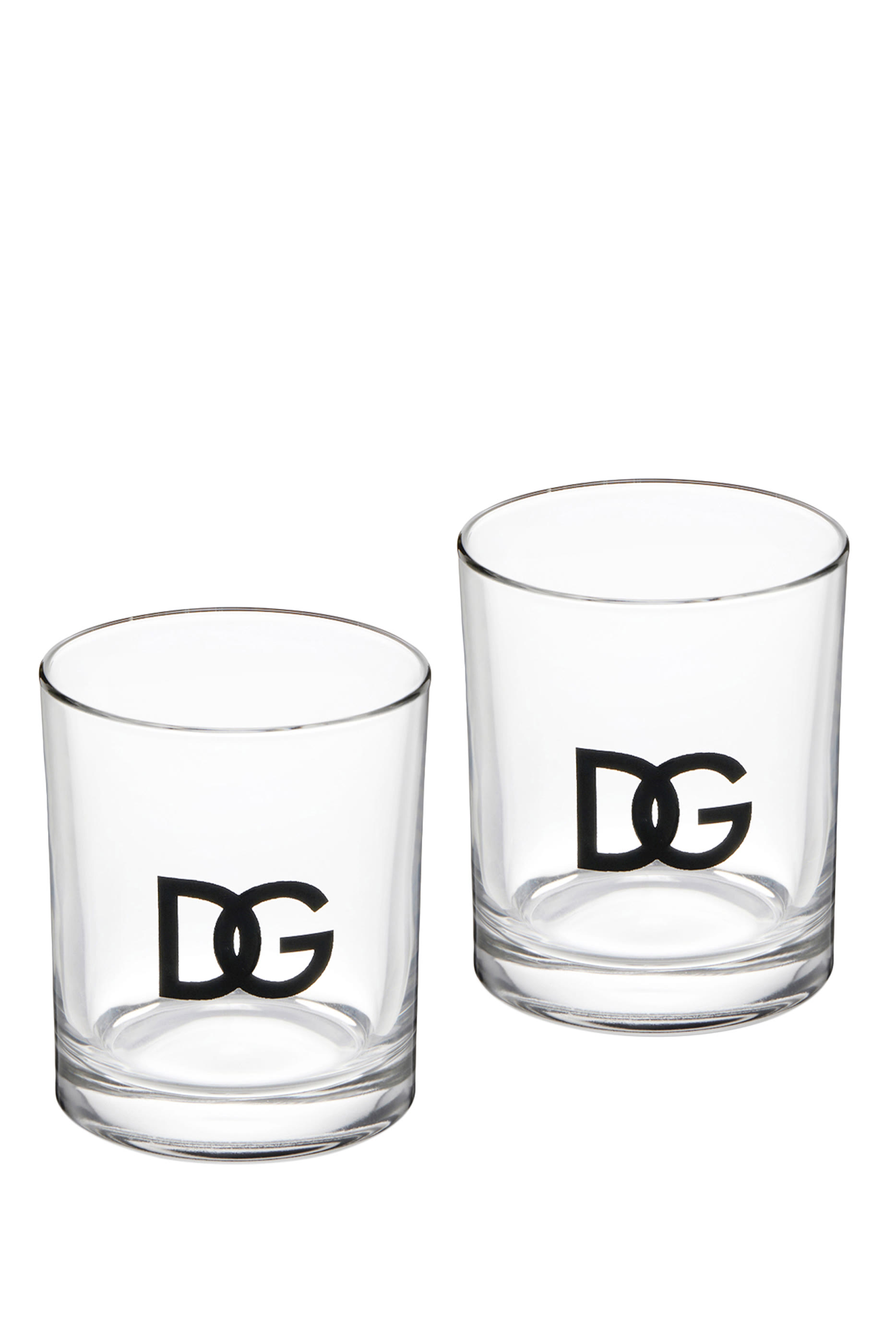 Logo Water Glasses, Set of 2