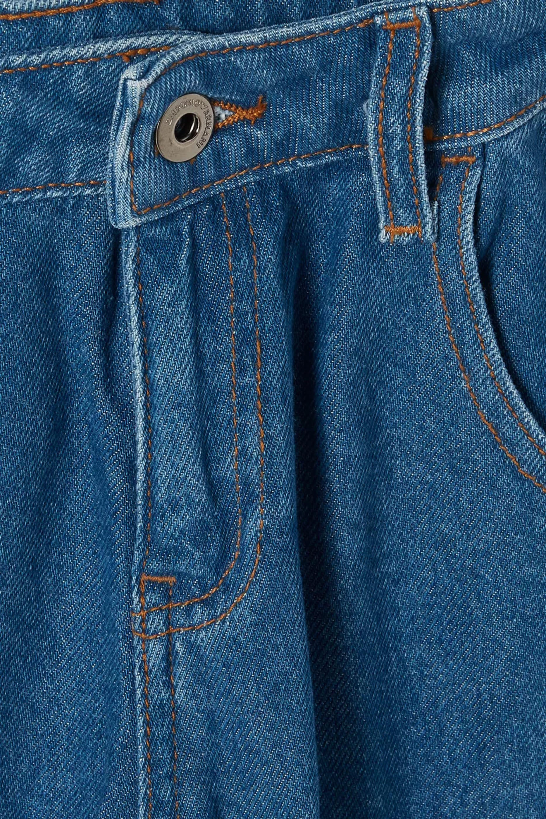 Kids 5 Pockets Denim Jeans 