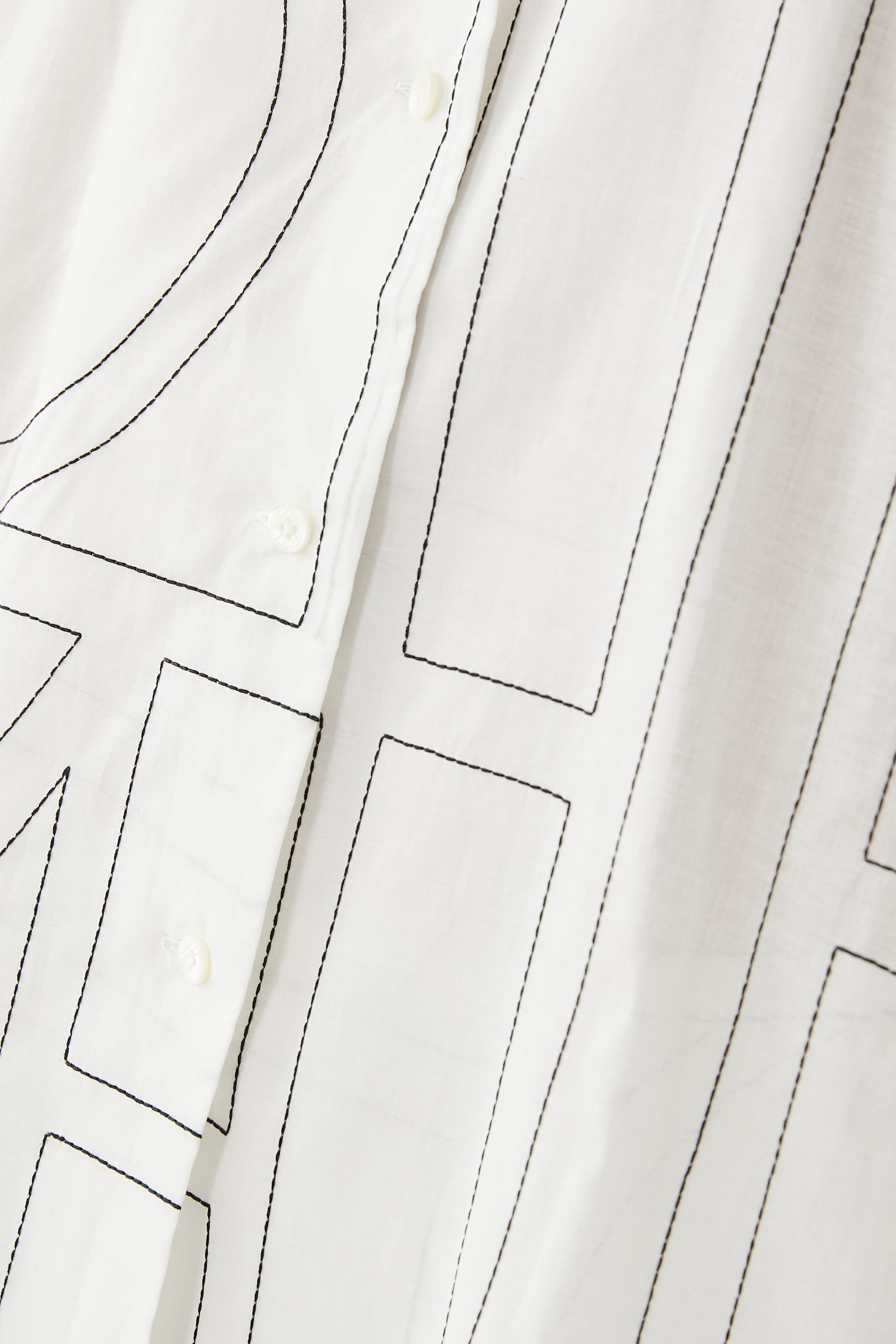 Monogram Cotton PJ Top