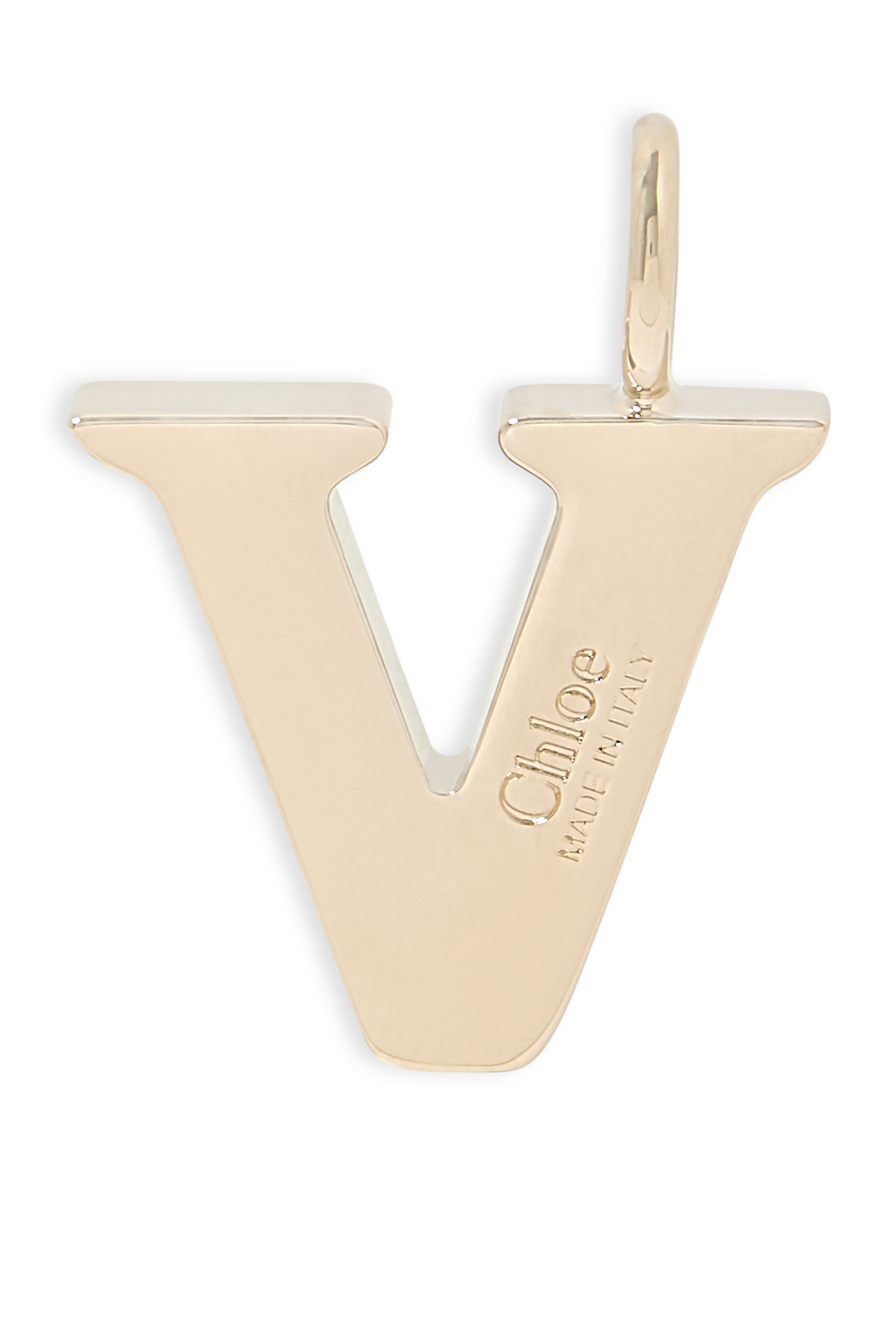 Alphabet V Charm 