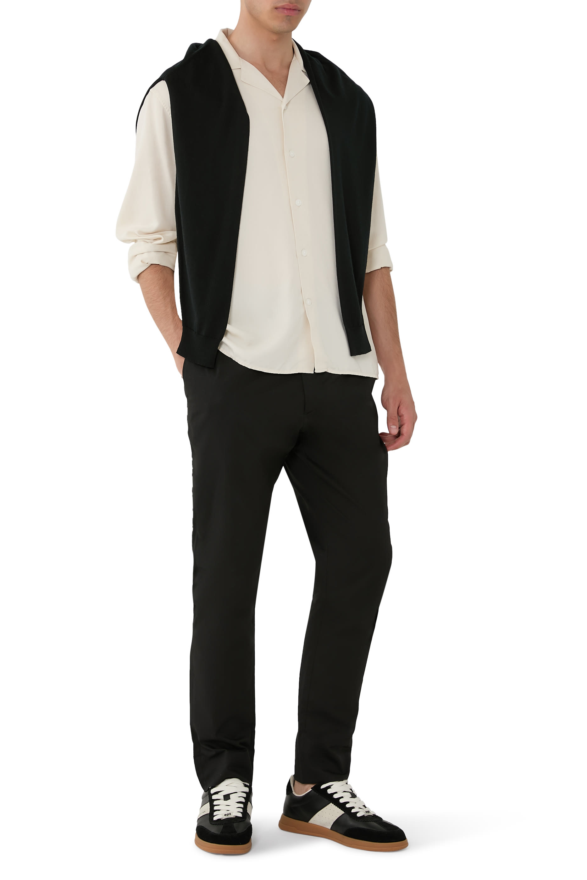 The Long Sleeve Cuban Collar Shirt 