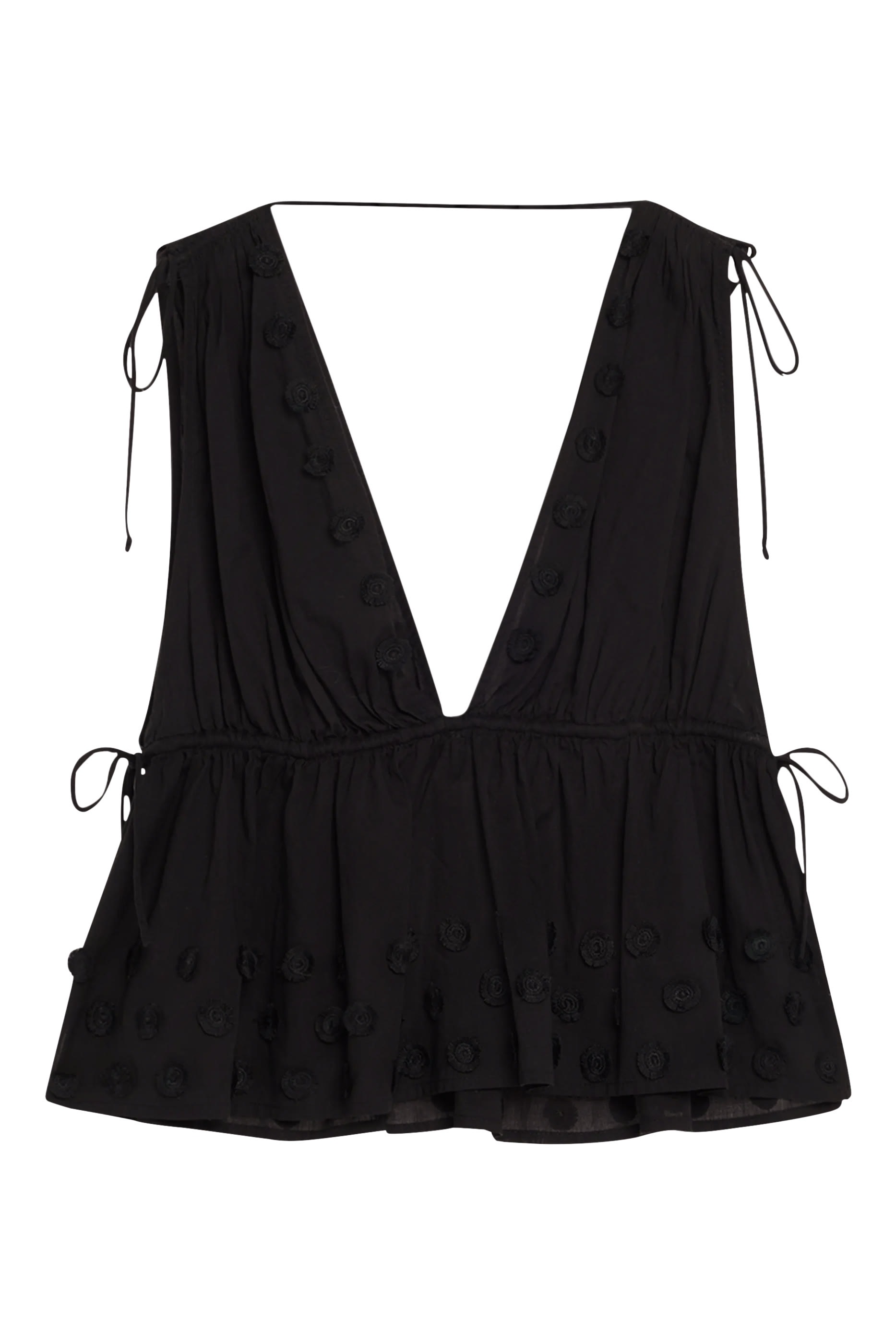 Anya Plunge V&ndash;Neck Coverup Top