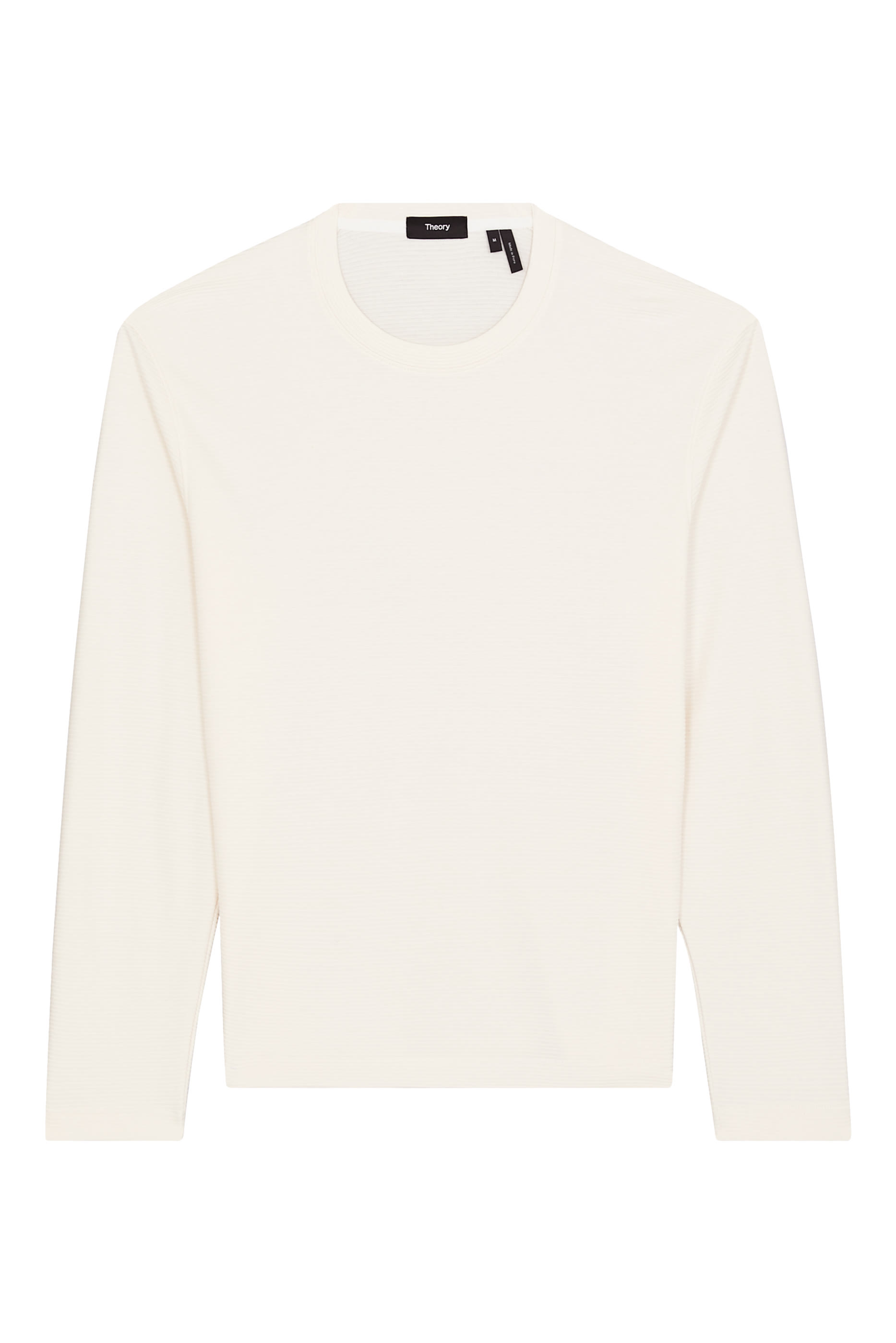 Delroy Long-Sleeve T-Shirt in Studio Knit Jacquard