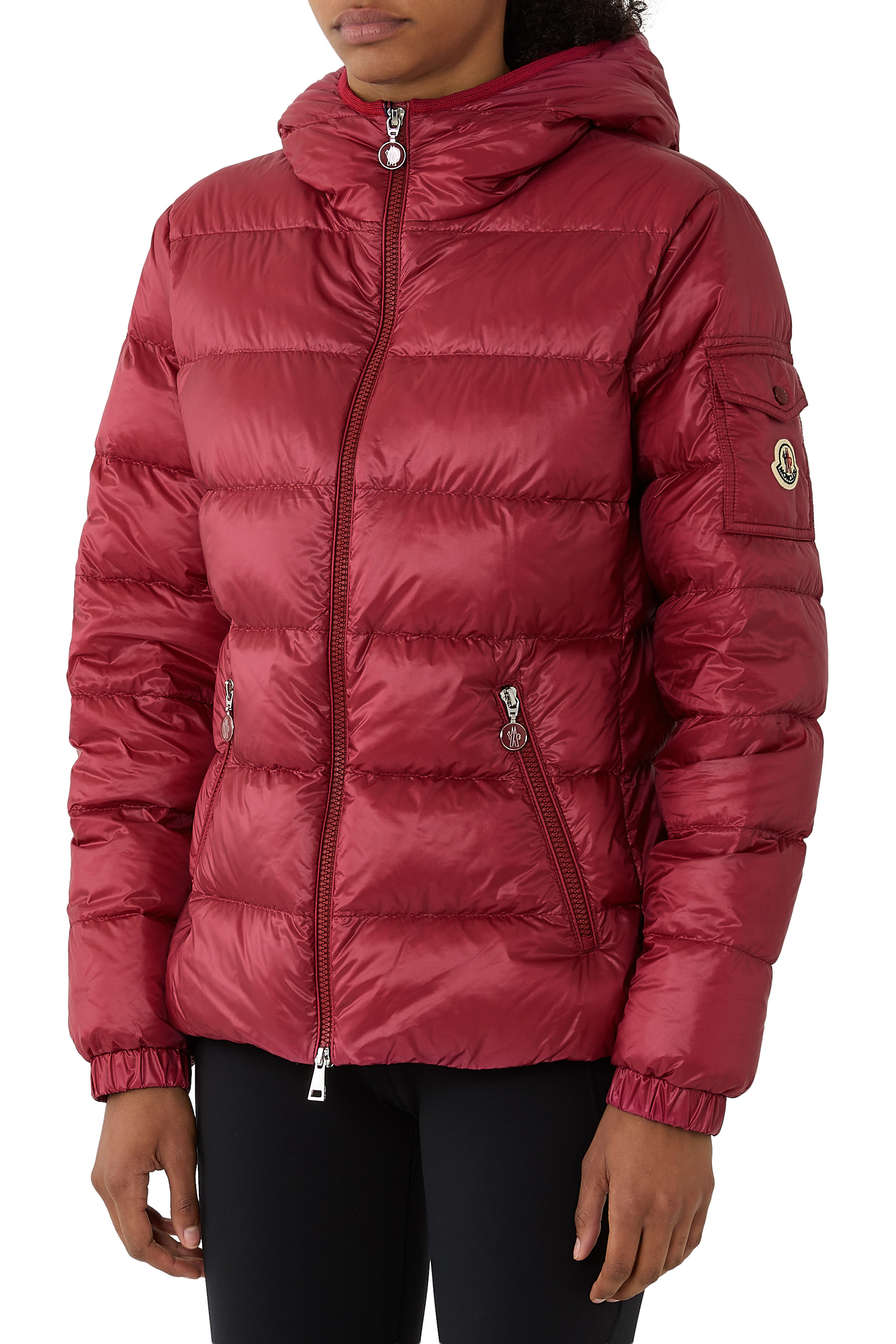 Glesse Hooded Short Down Jacket
