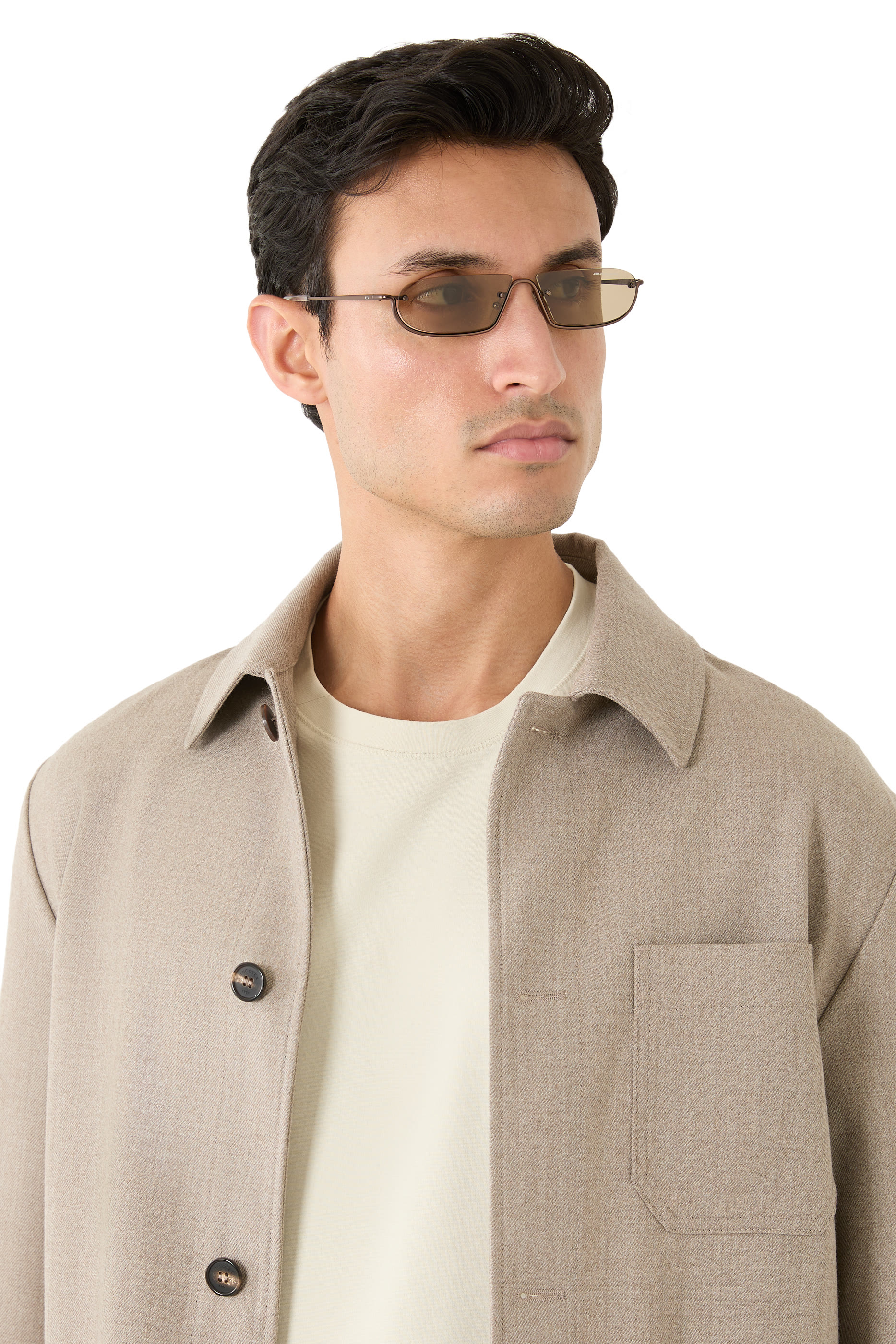 Club Cult Irregular Metal Sunglasses