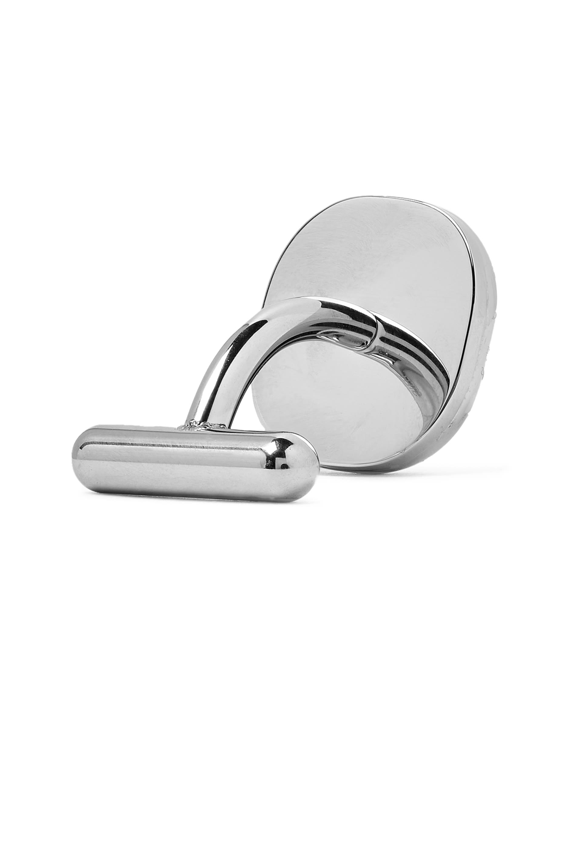 Leather Bracelet and Cufflinks Set, Leather & Silver