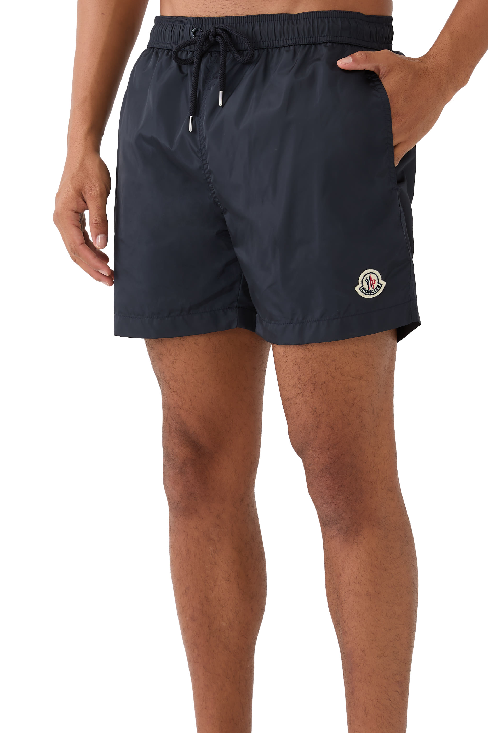 Logo Patch Swim Shorts