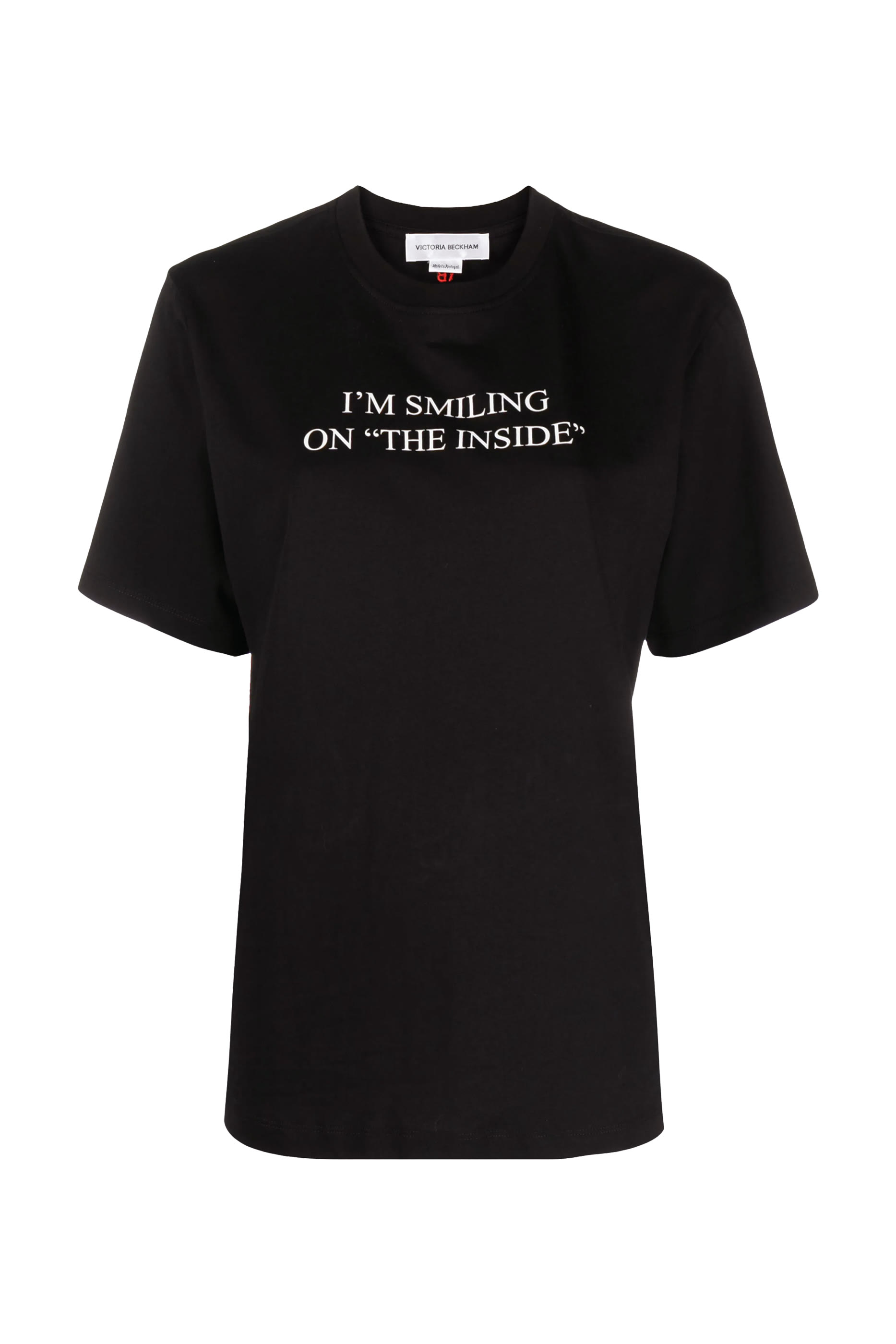  I'm Smiling On The Inside Slogan T-Shirt