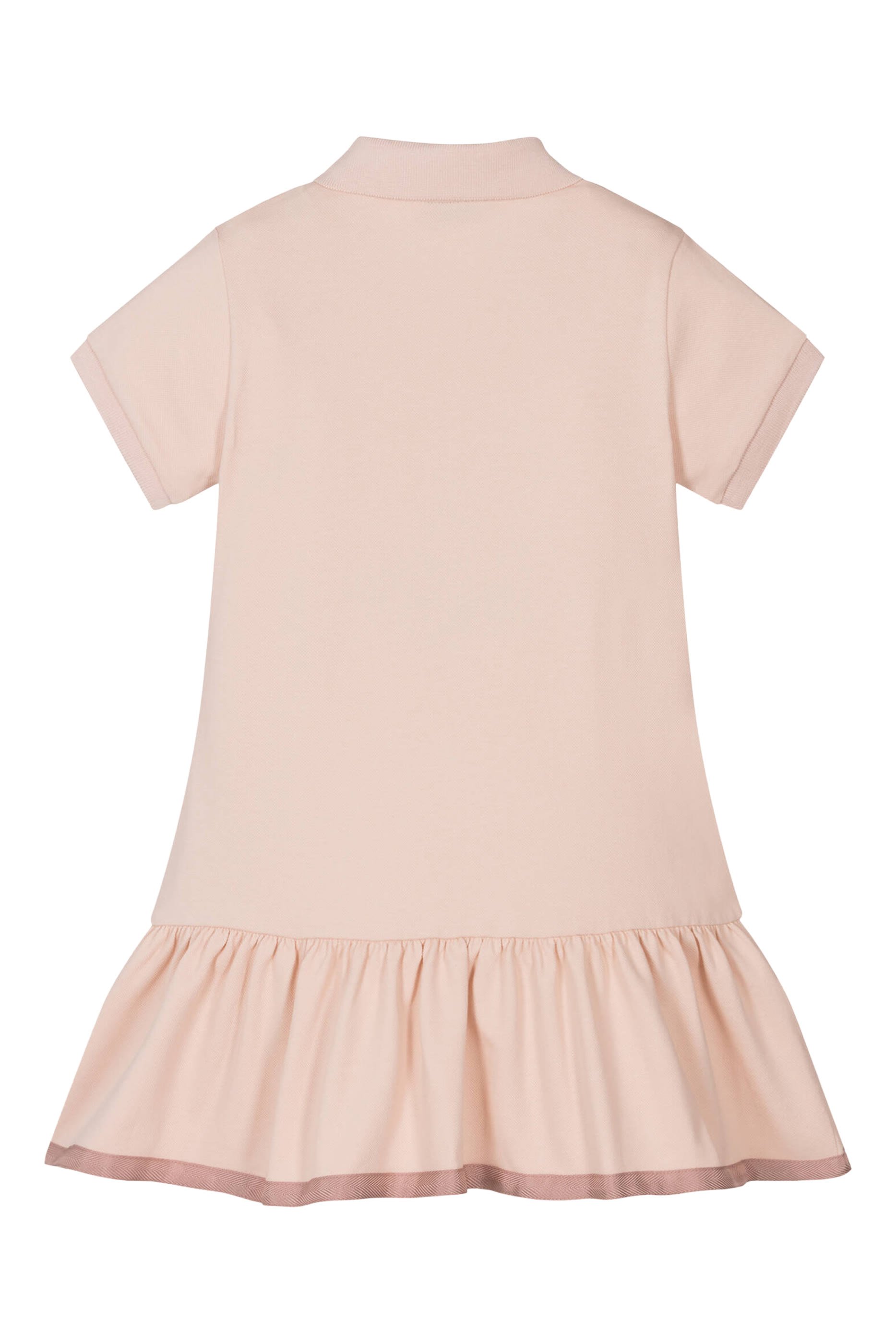 Kids Pleated Polo Shirt Dress 