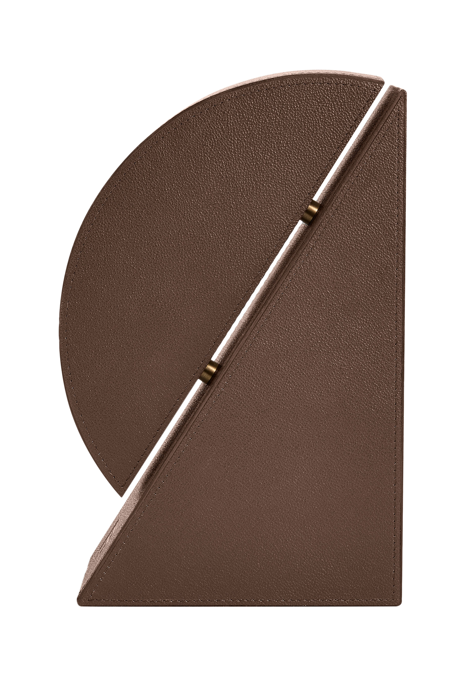 Cubist Bookend Brown &ndash; Right