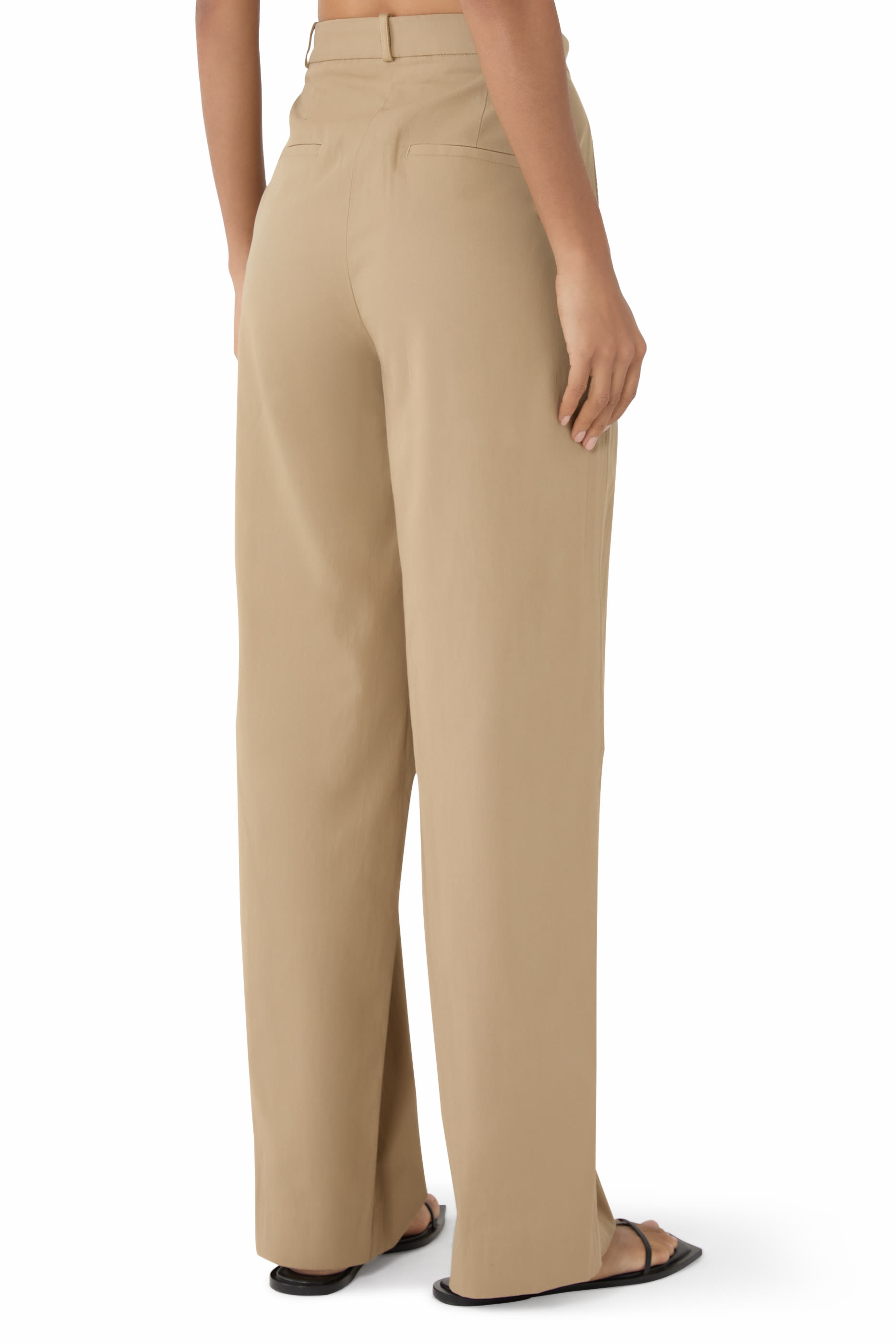 Italian Cotton Pleated Trouser 