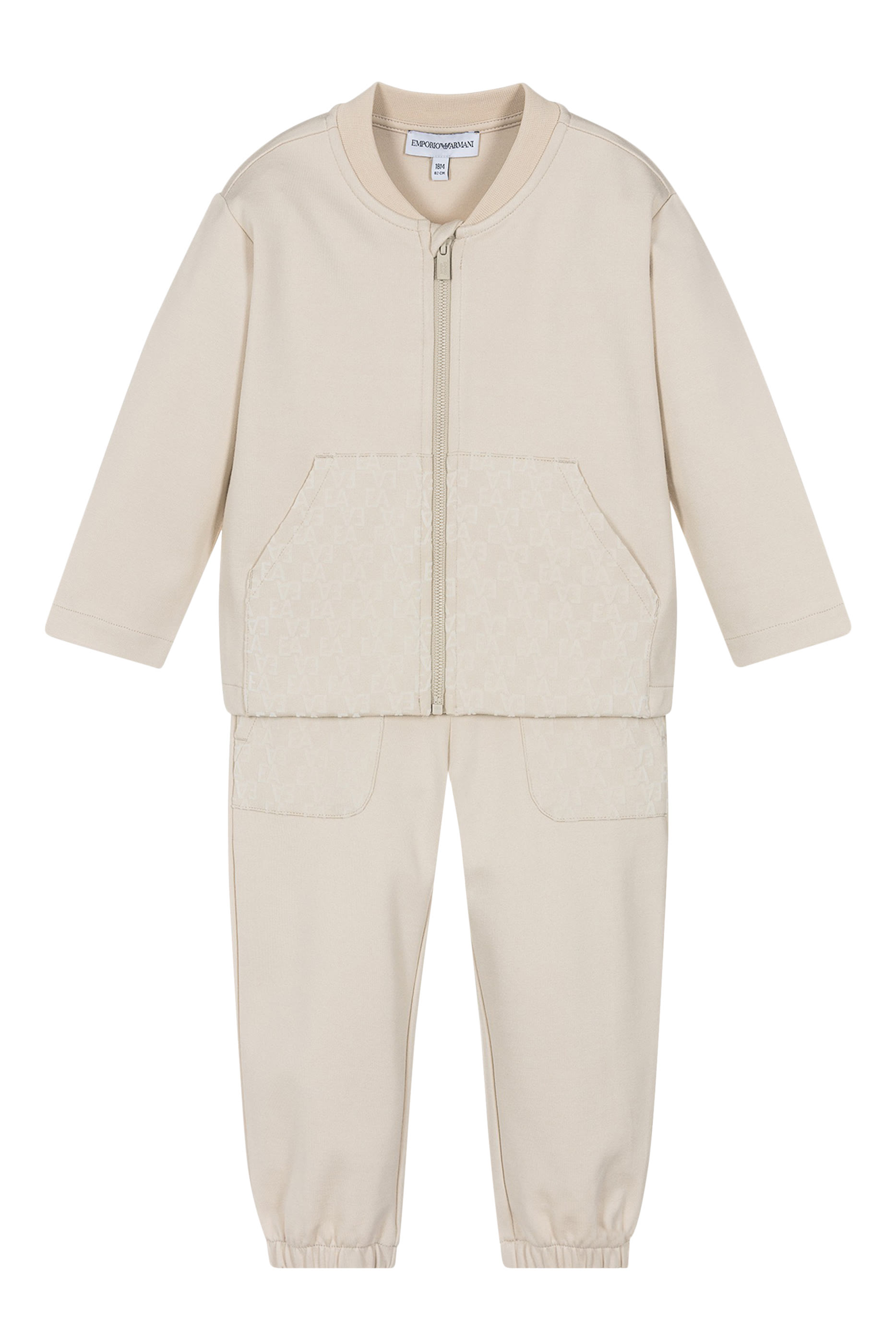 Kids Flocked EA Logo Tracksuit
