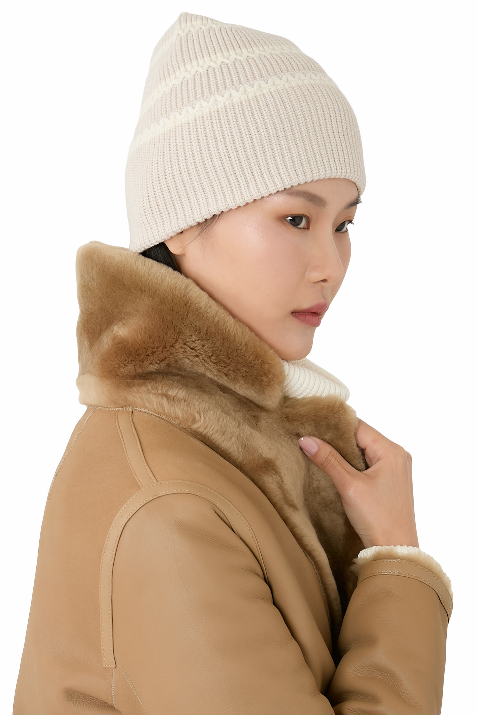 Ronan Stitch Stripe Beanie