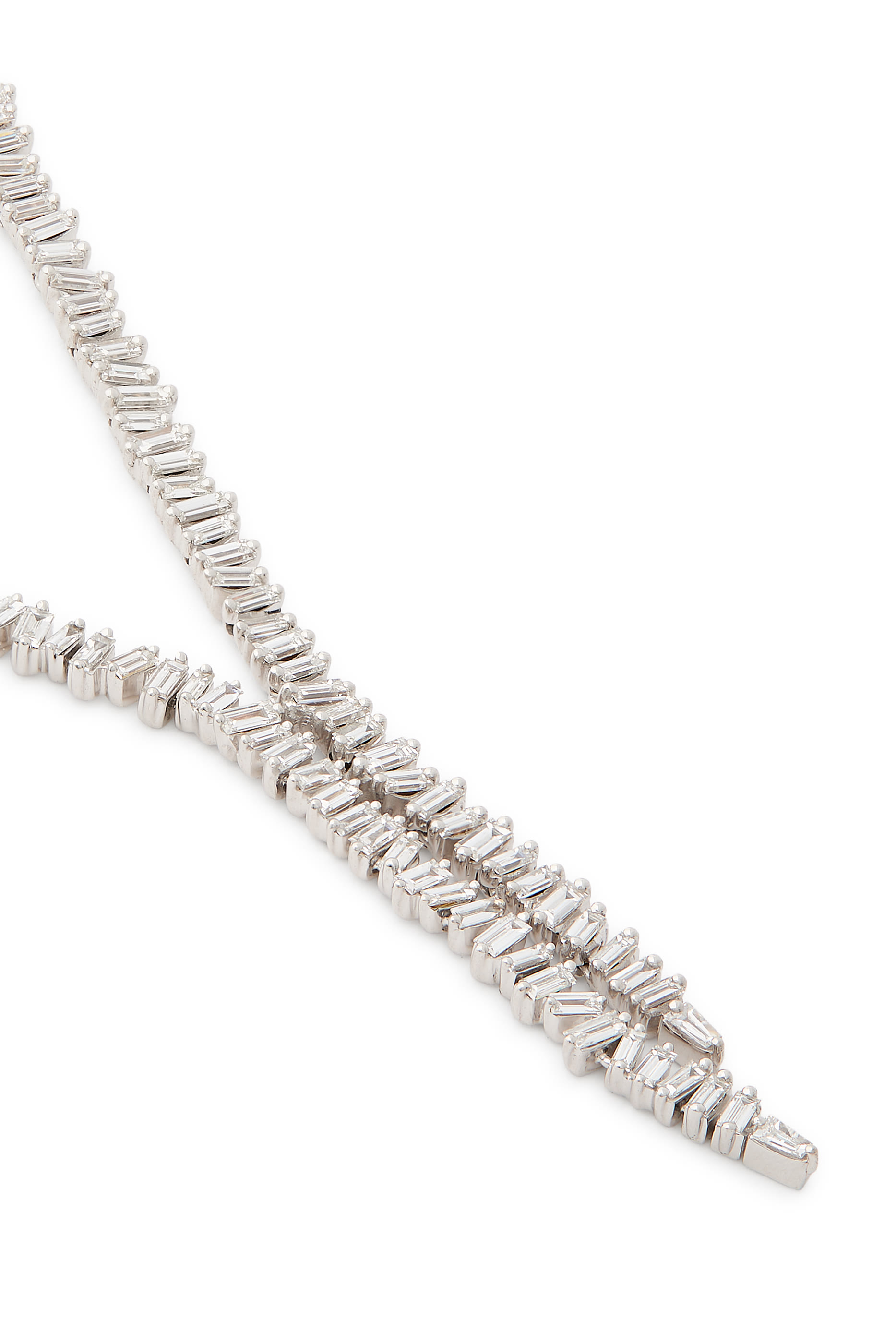 Bolero Necklace, 18k White Gold & Diamonds