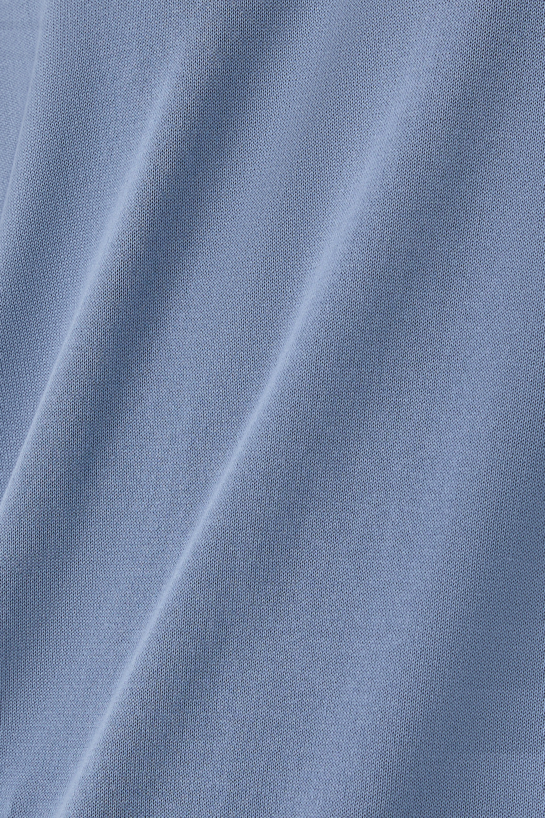 Slim-Fit Cotton Cr&ecirc;pe Crewneck Jumper