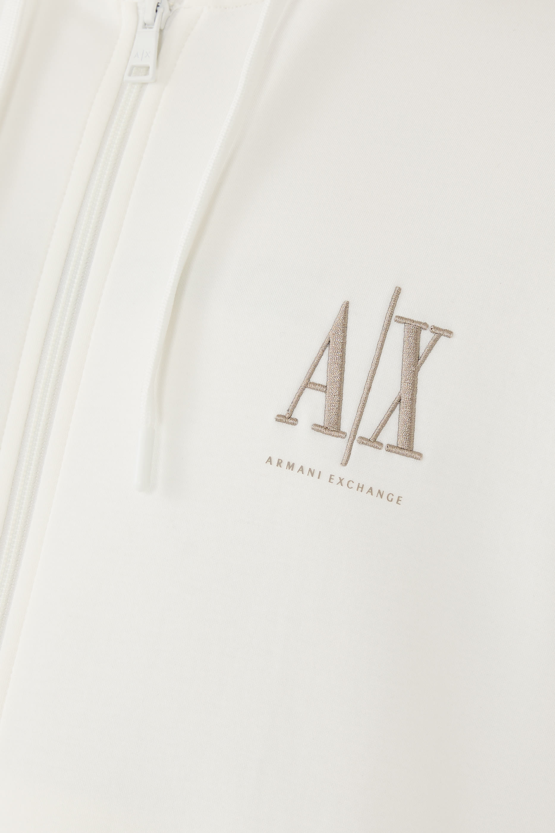 AX Logo Zip-Up Sweatshirt