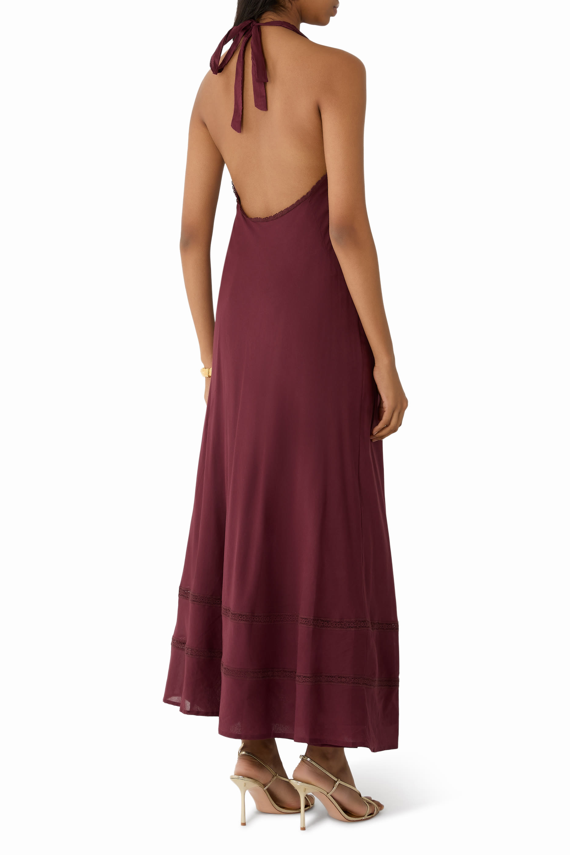  Jasmine Halterneck Maxi Dress 