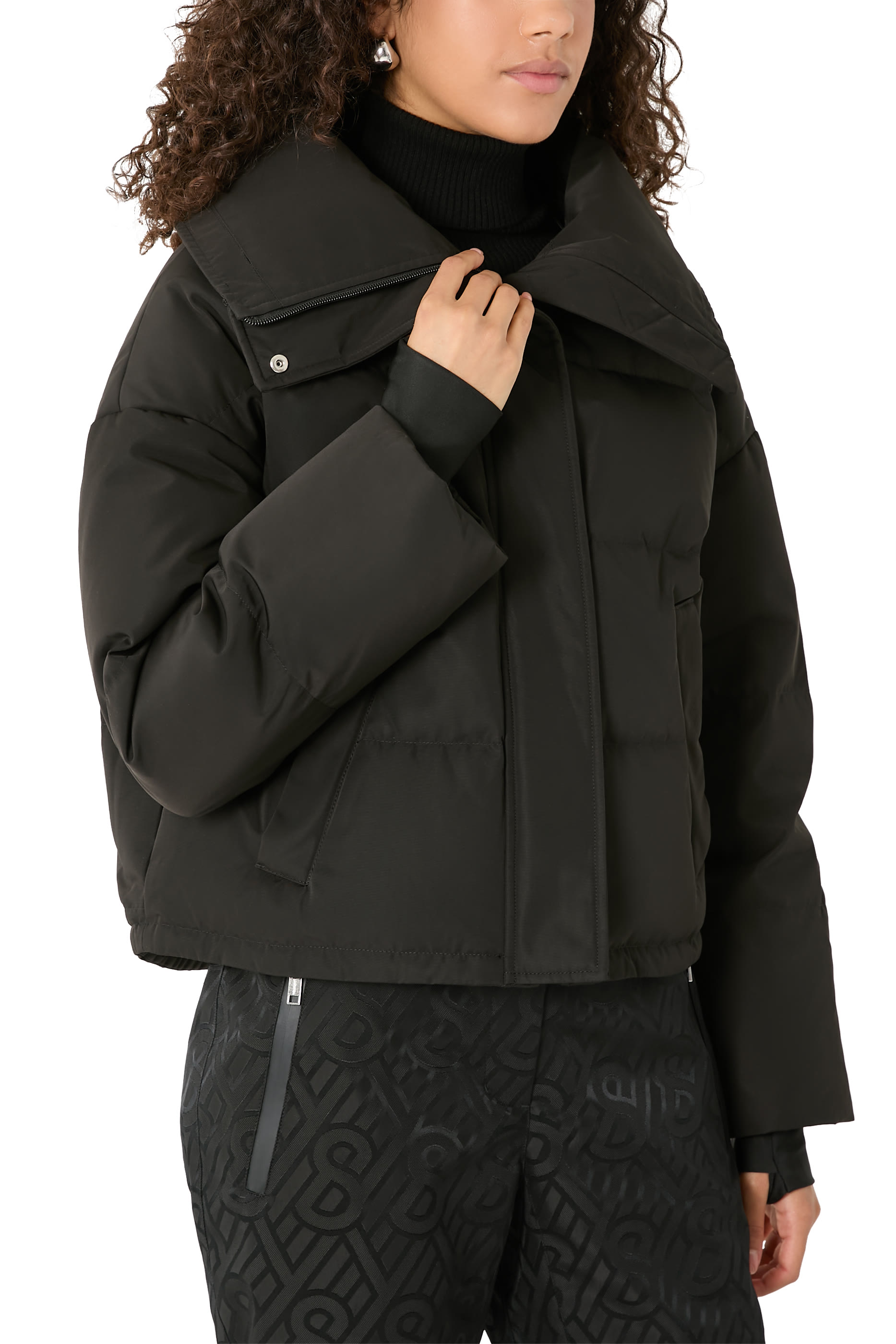  Ski Jacket with Fox Fur Hood 