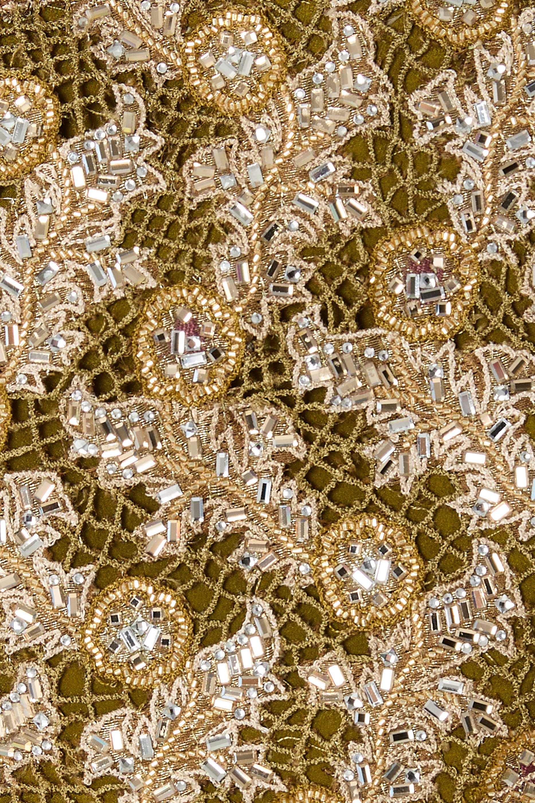  Shaded Saree with Crystal Work Blouse