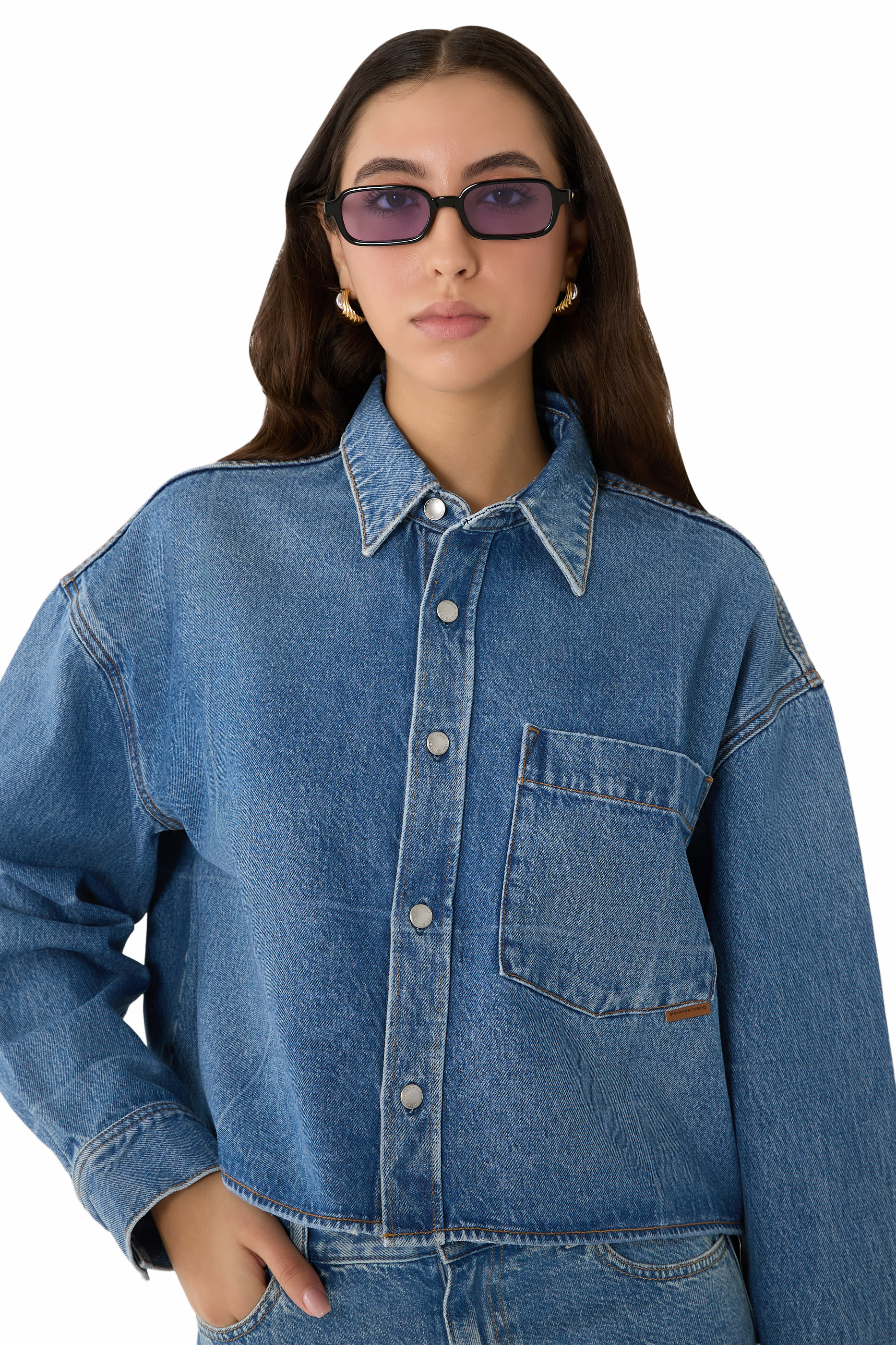 Pilferer Rectangular Frame Sunglasses