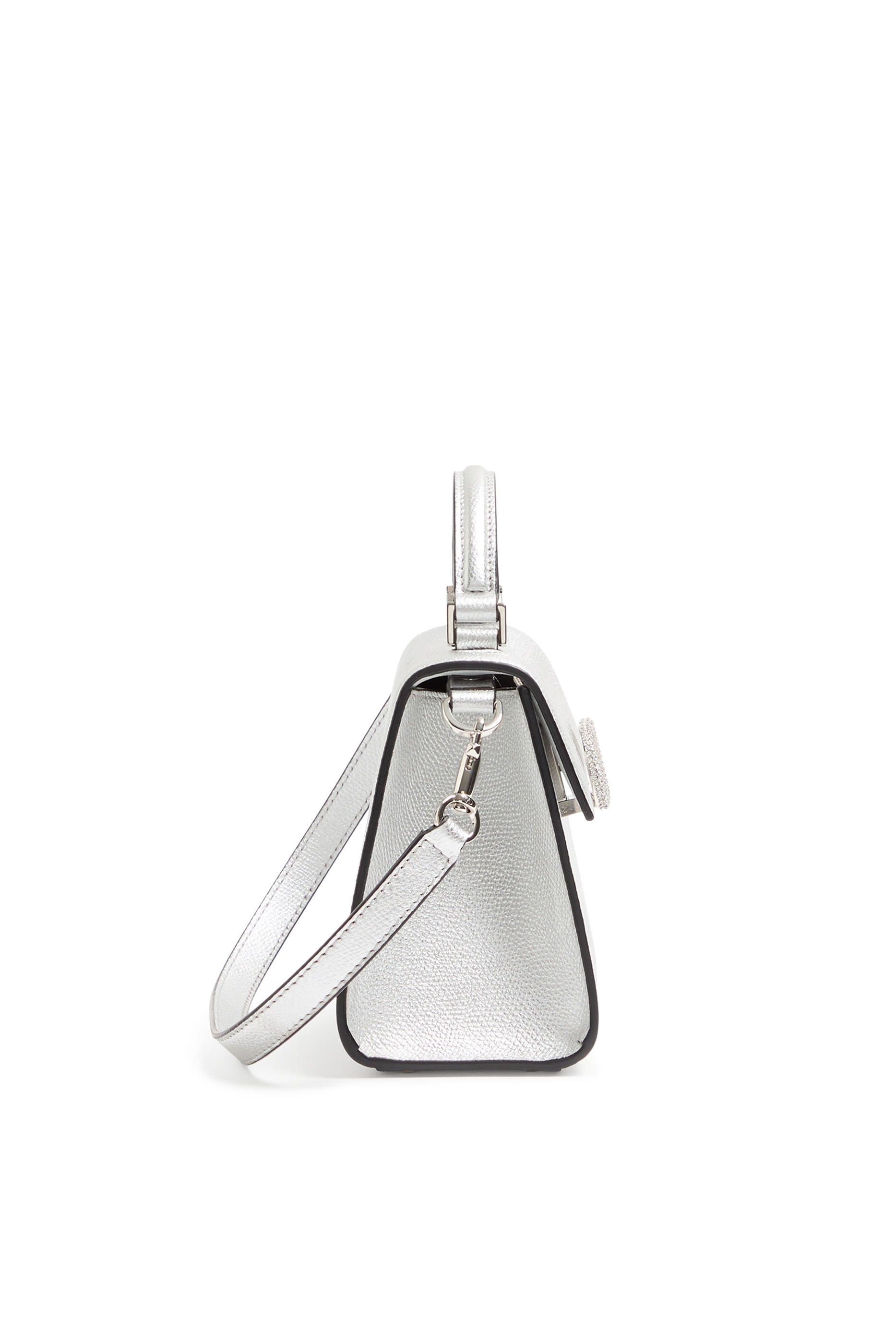 VLogo Crystal Mini Top-Handle Bag