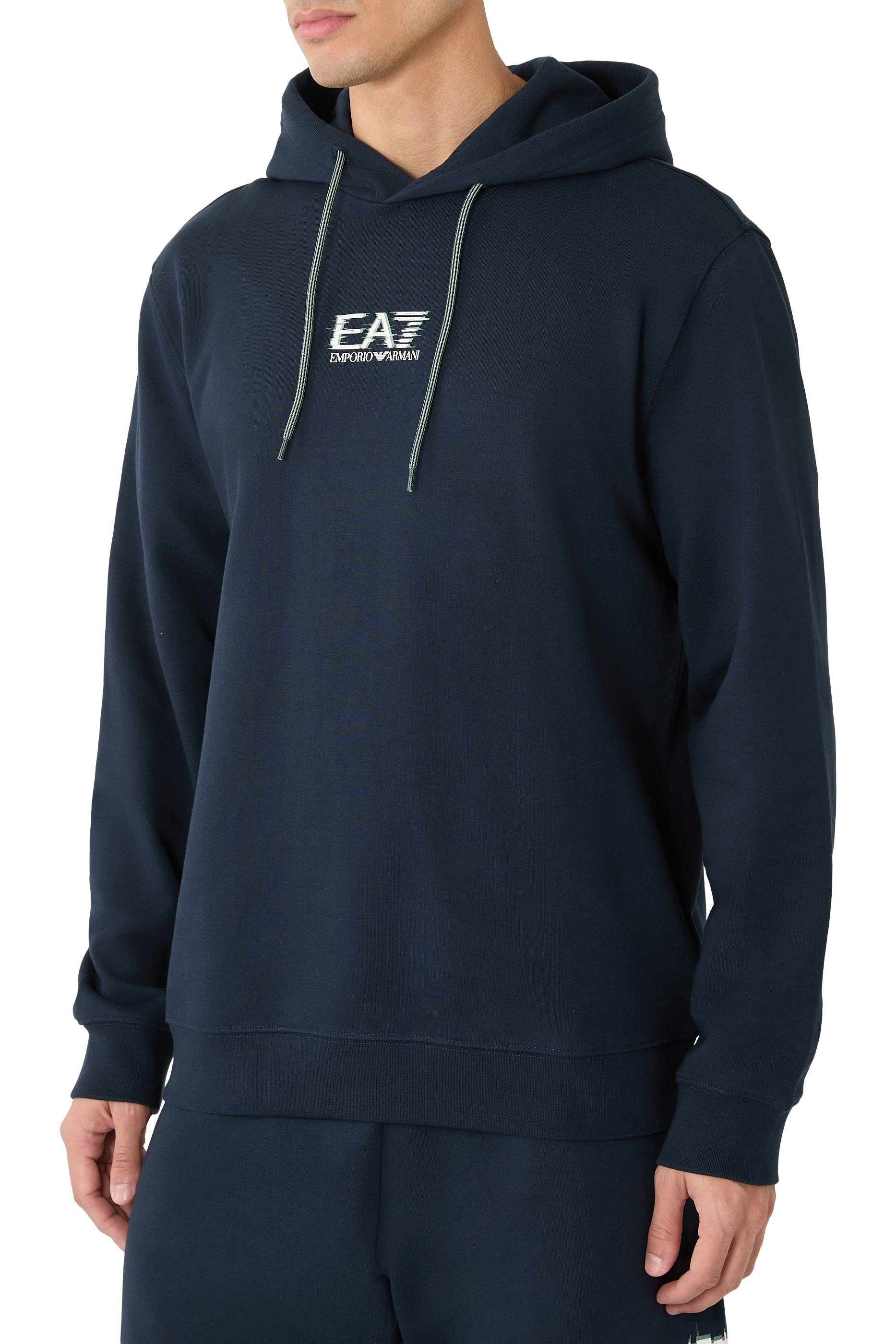  EA7 Logo Hoodie