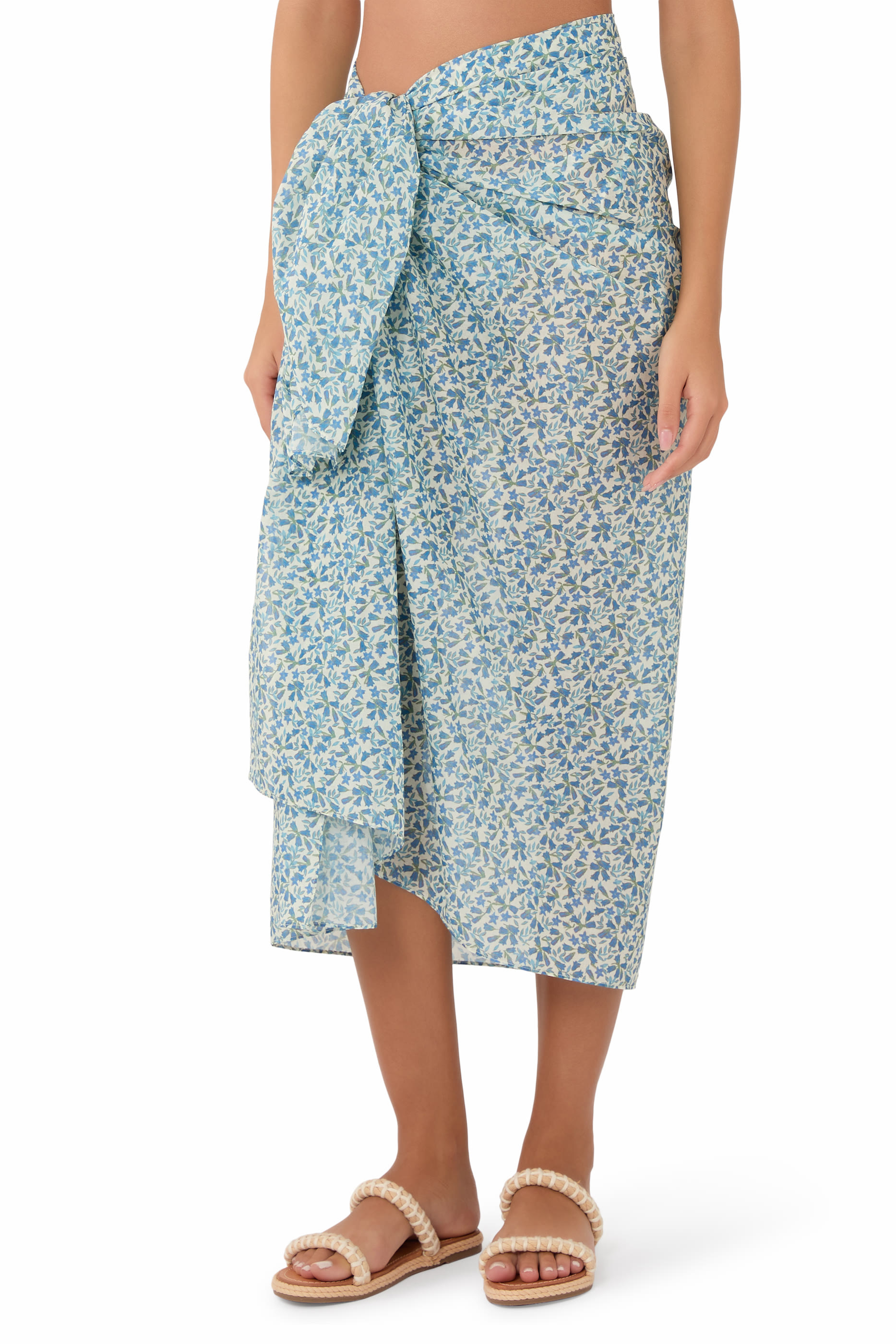 Side-Tie Maxi Length Sarong