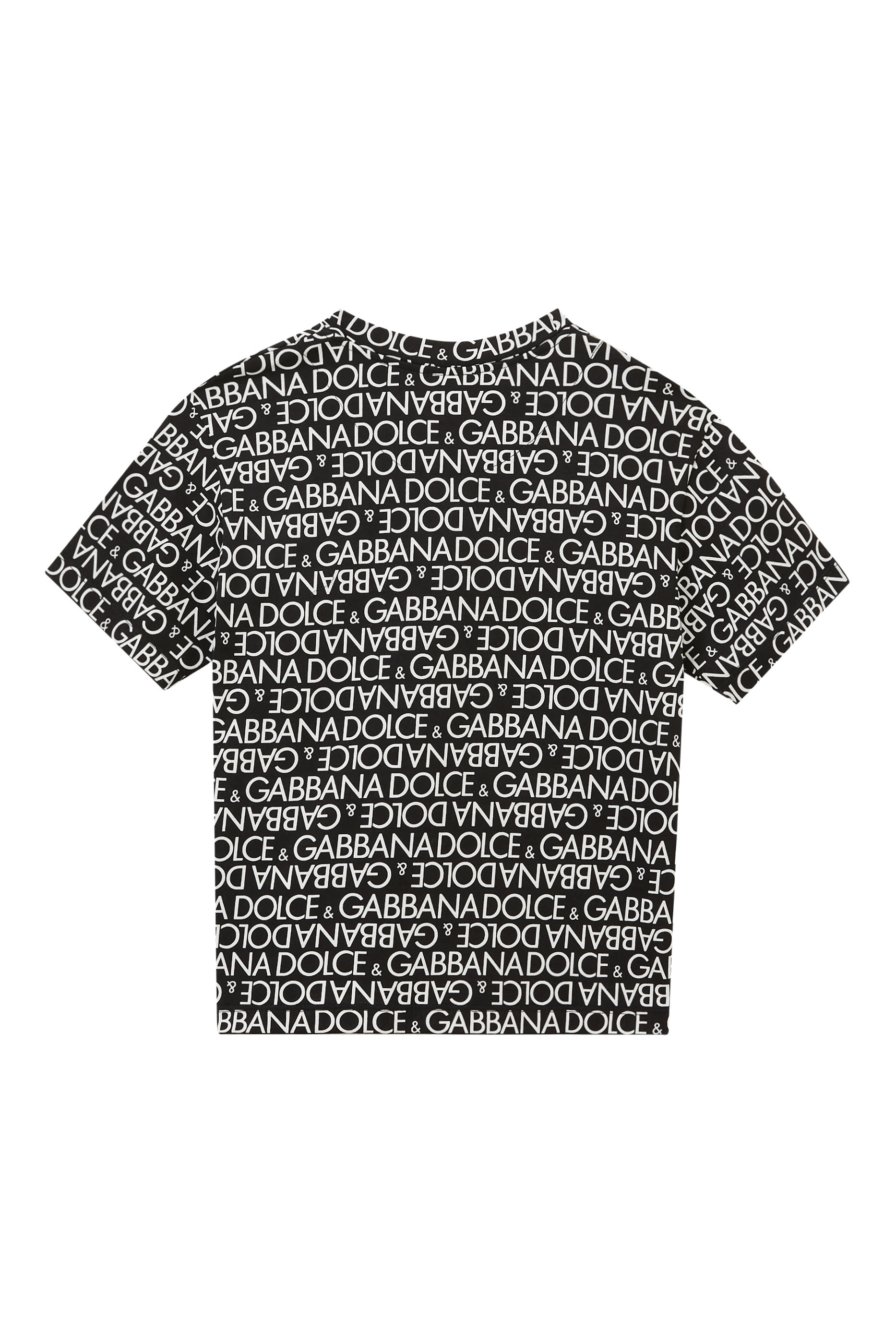 Kids Logo Print Cotton T-Shirt