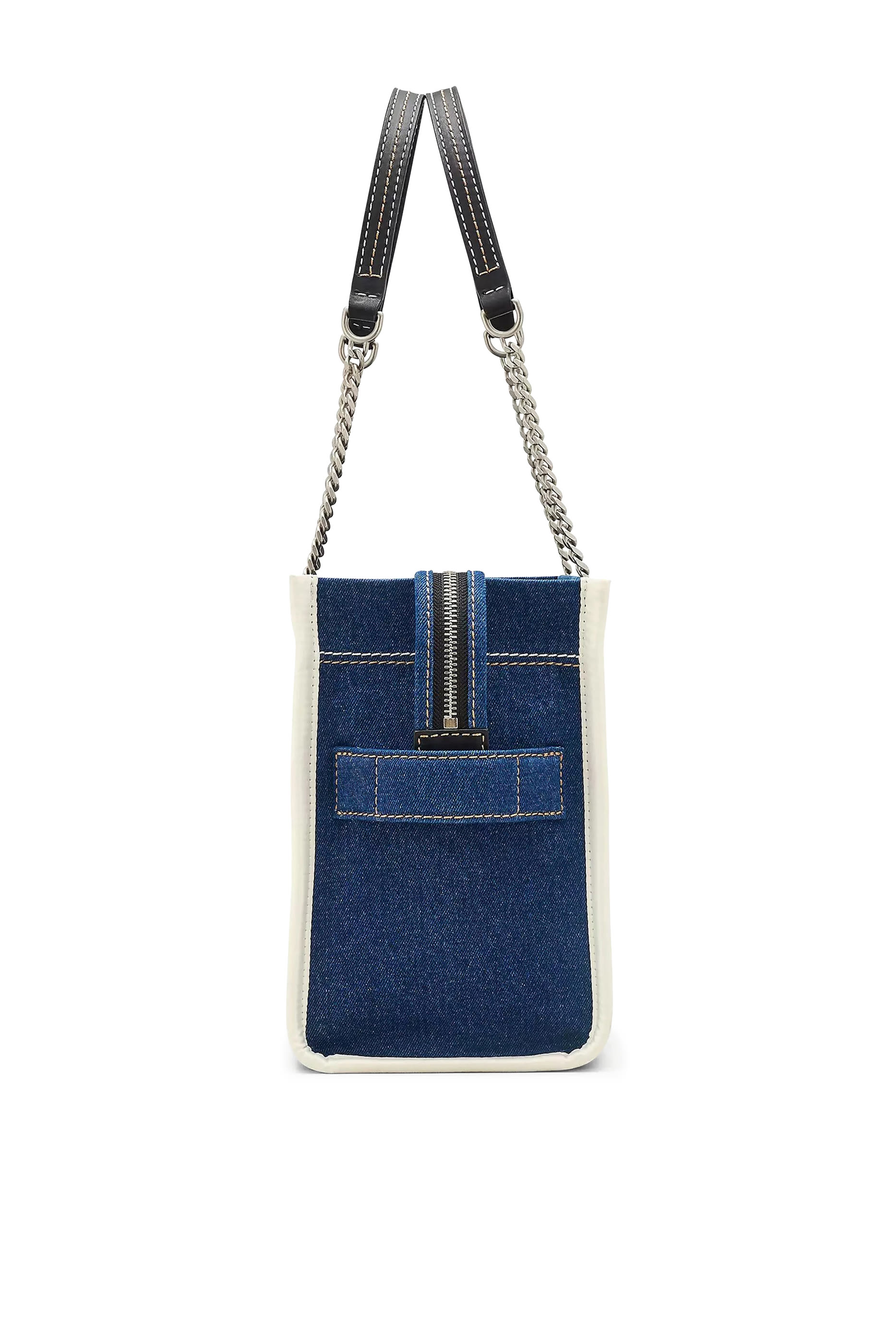 The Denim Chain Medium Tote Bag