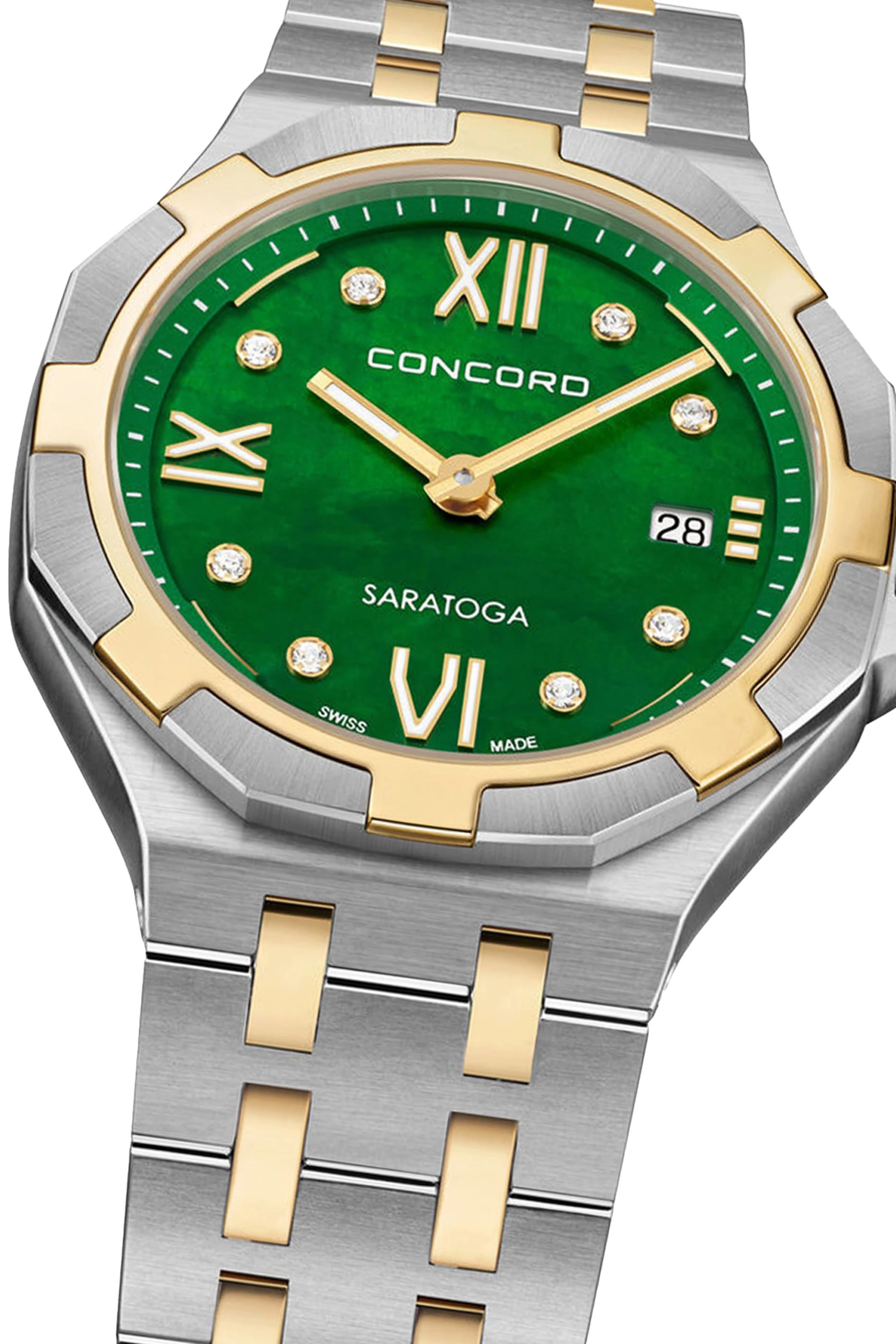 Saratoga Stainless Steel Watch