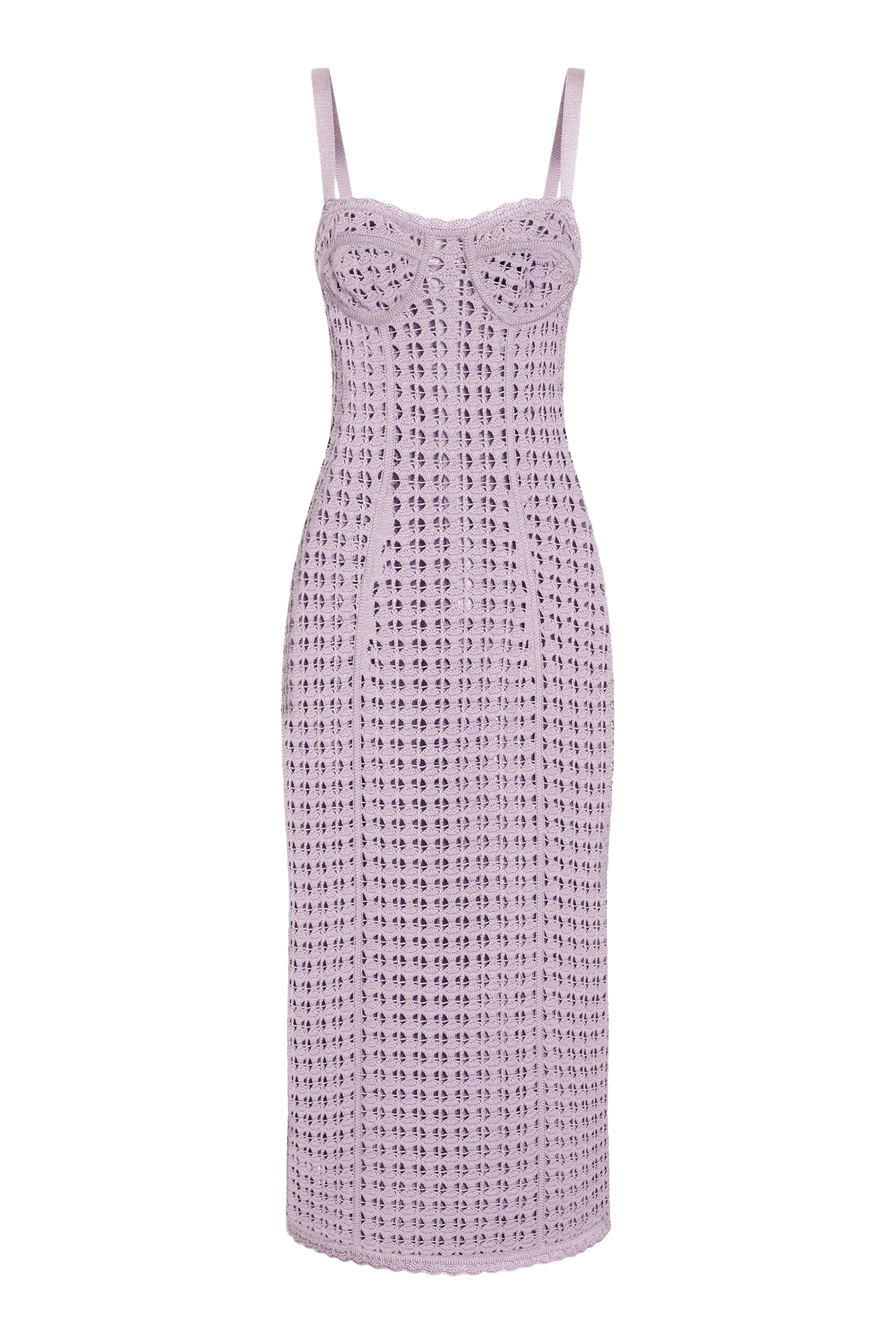 Crochet Bustier Dress