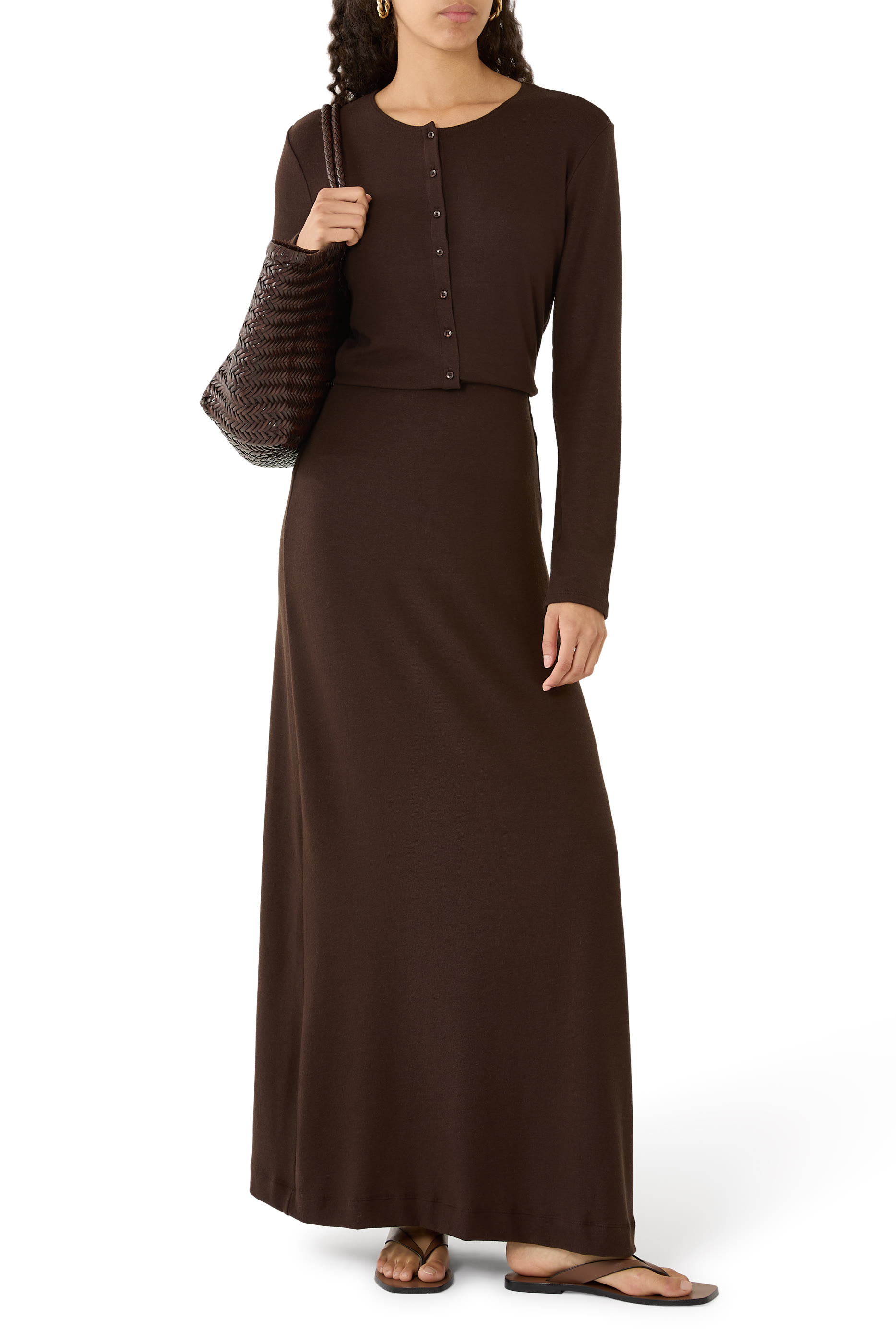  Lauren High Waist Maxi Skirt