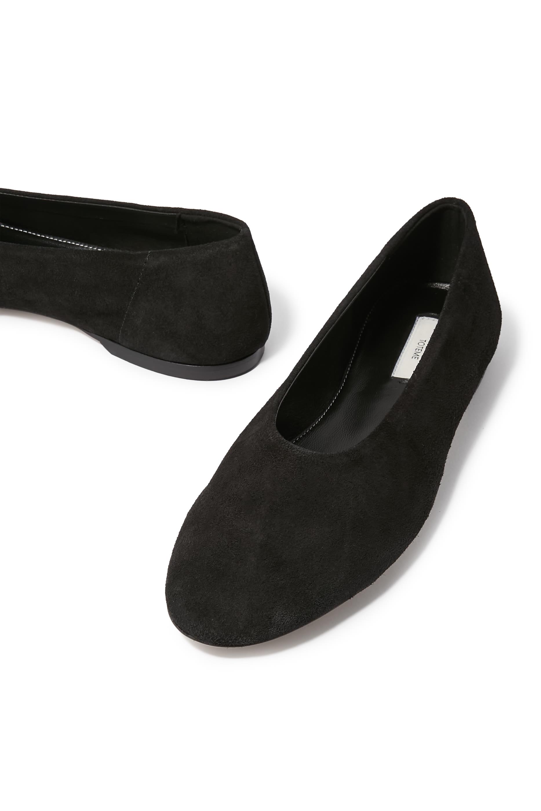 Minimalist Suede Ballerinas