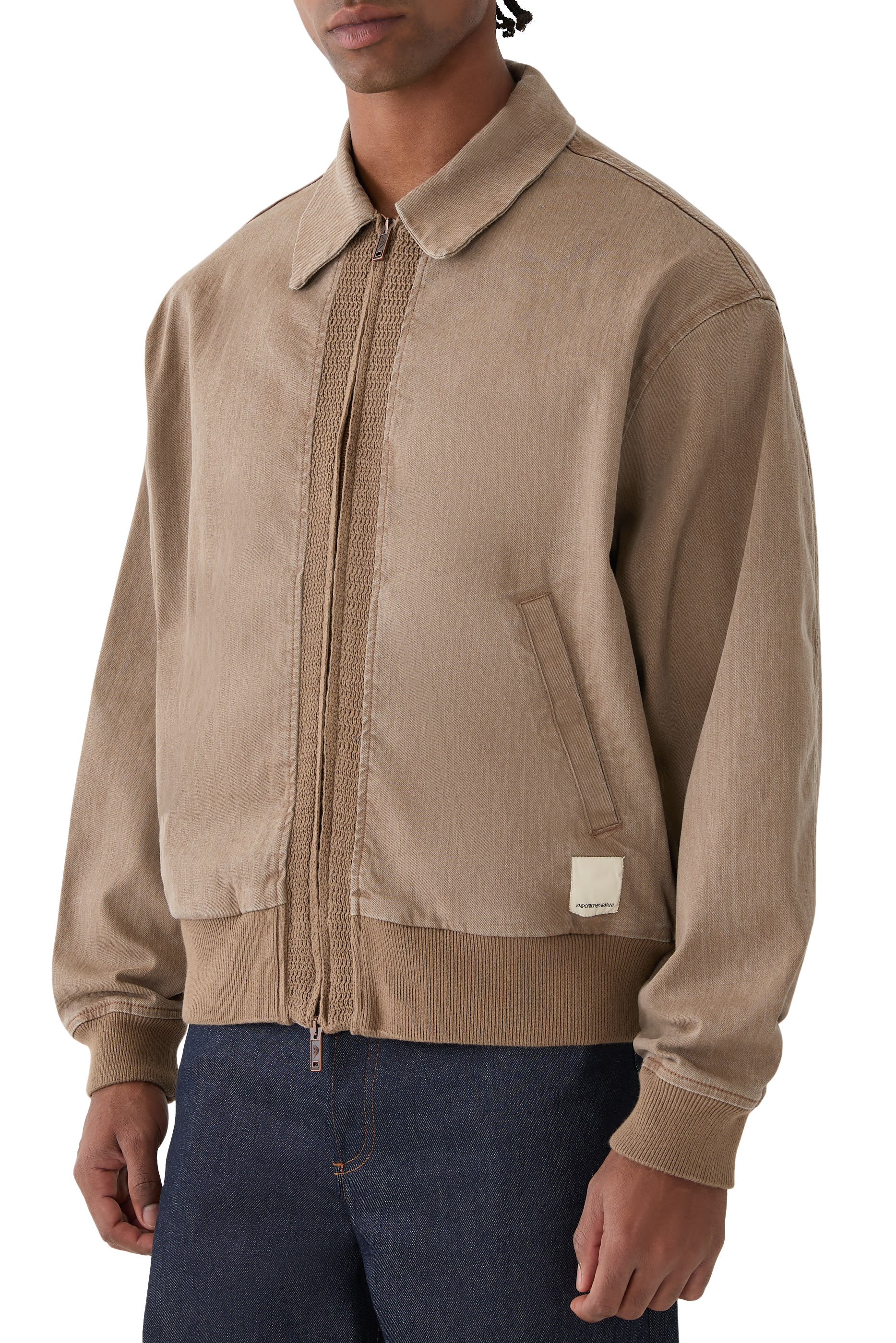 Zip-Up Blouson 