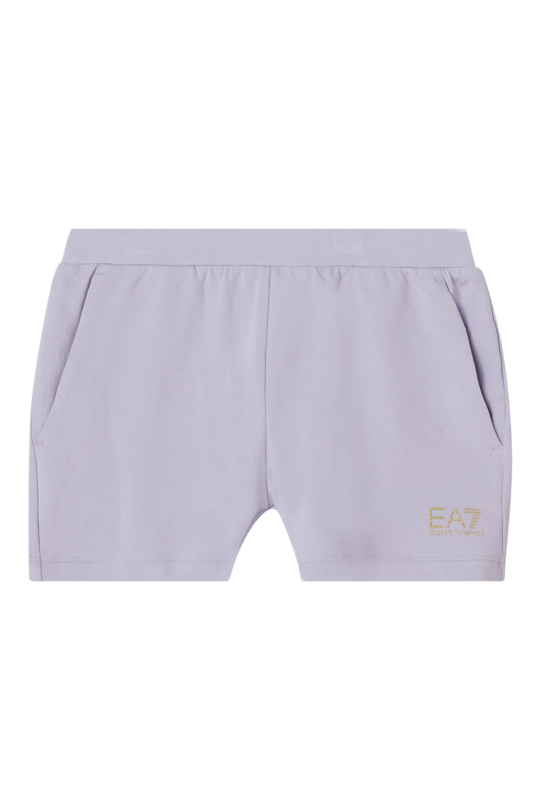 Kids EA7 Logo Shorts