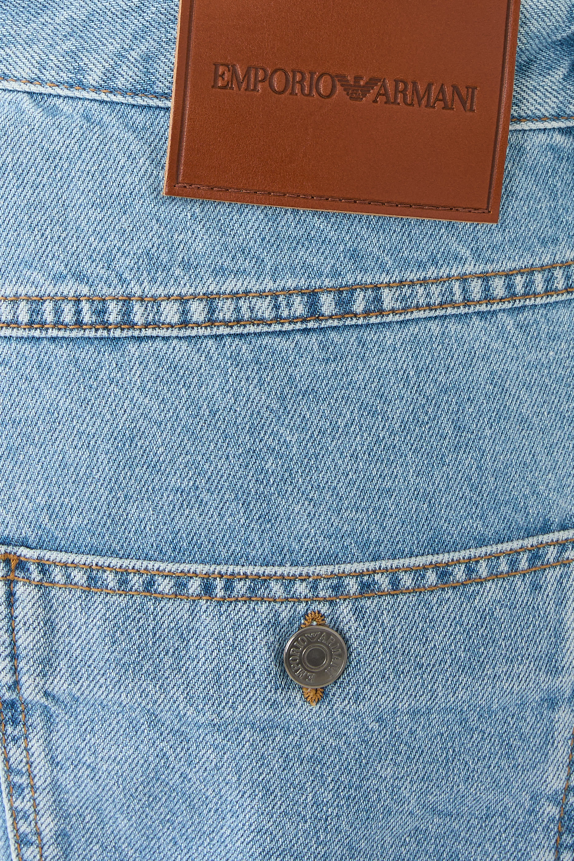 Loose-Fit Denim Jeans