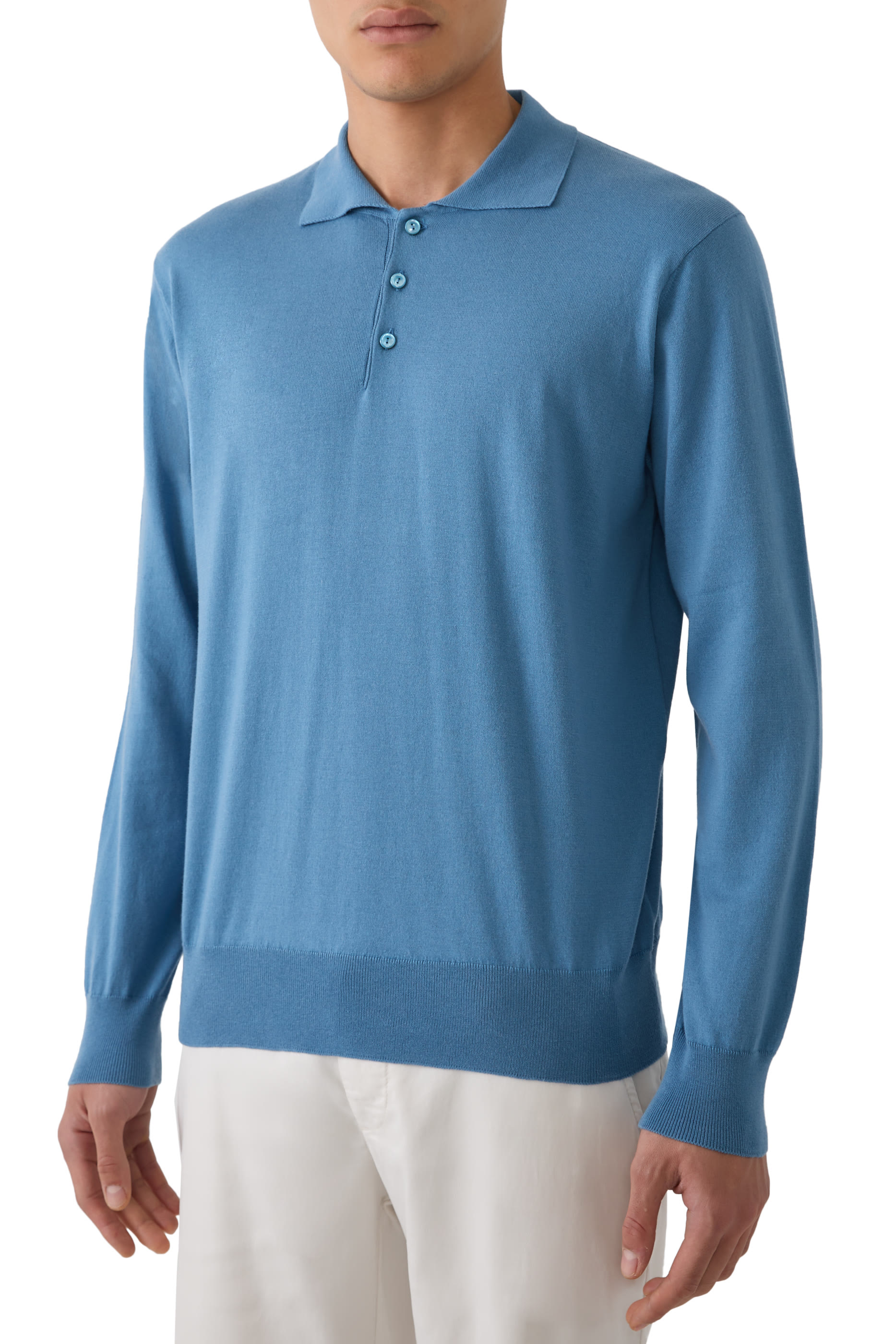 Knit Polo Shirt