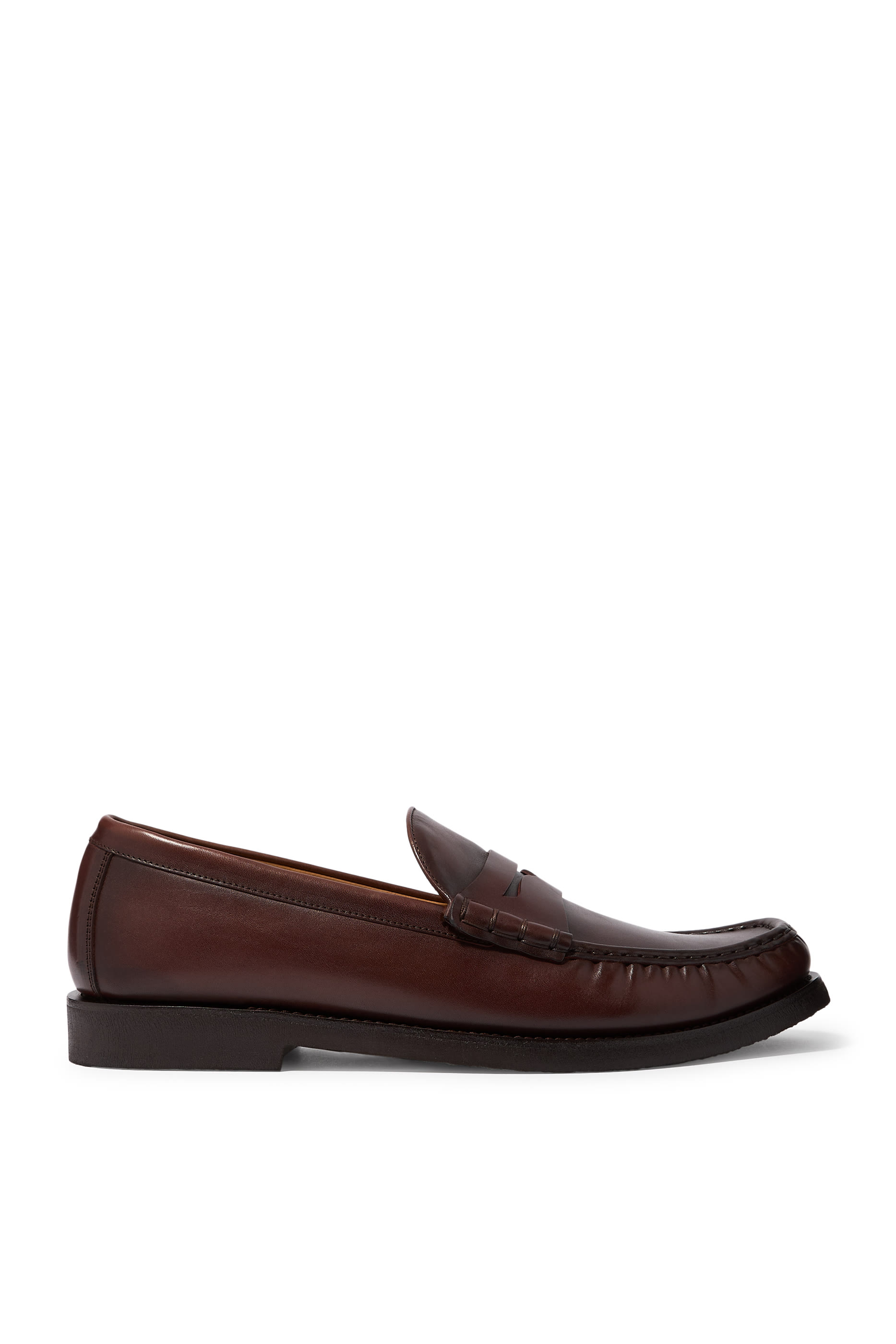 Balfron Flexi Leather Penny Loafers