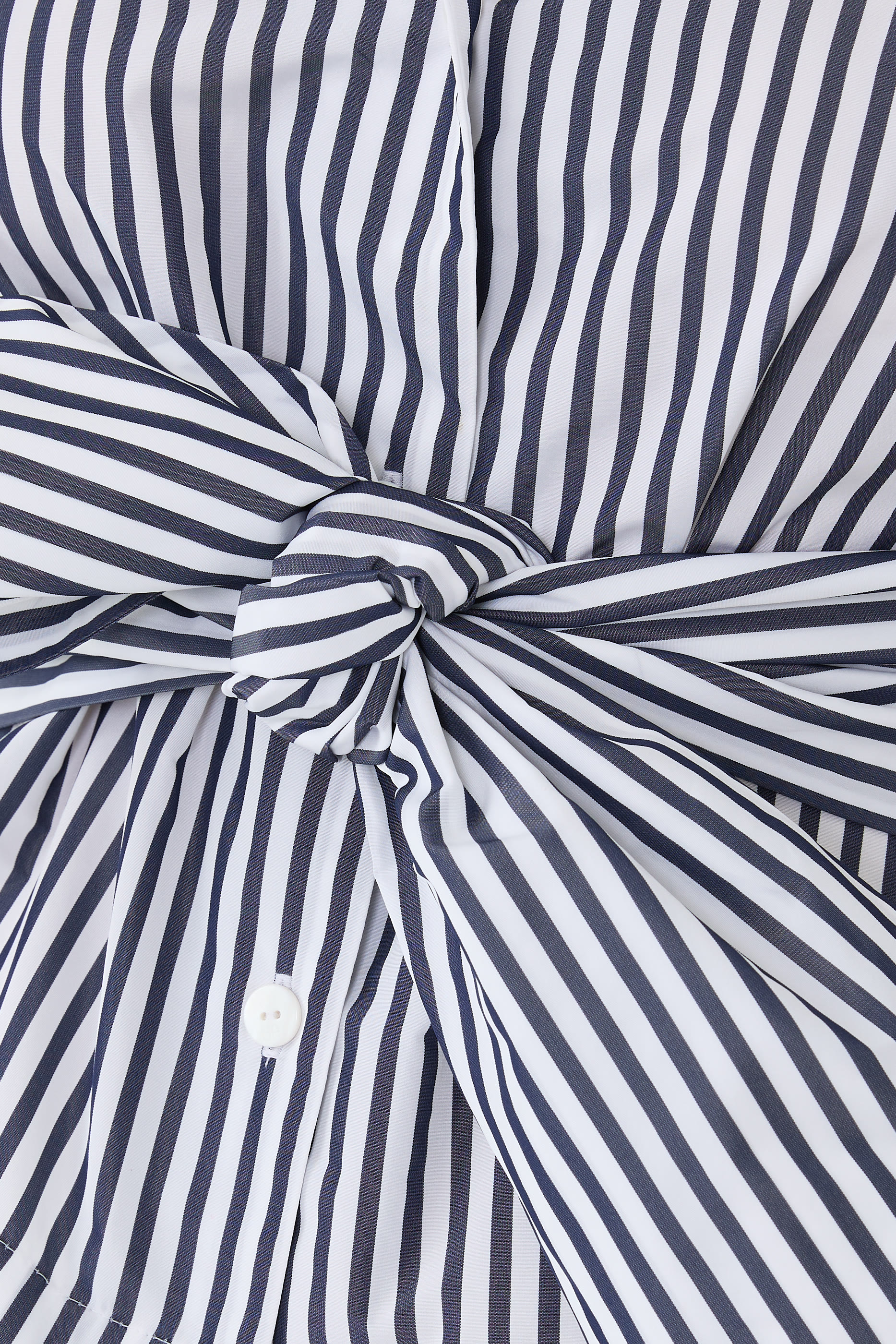  Recycled Faille Knotted Shirt 