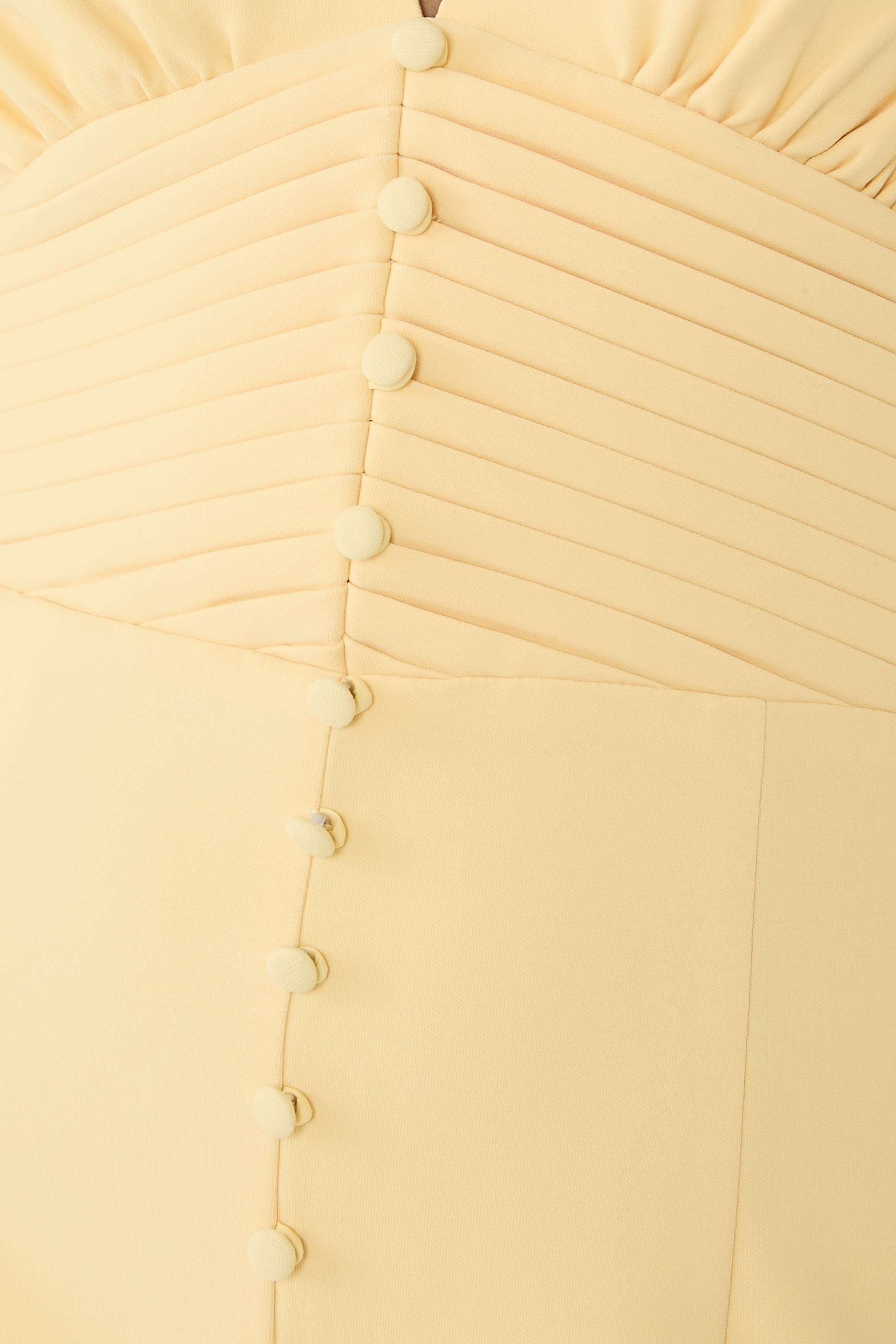 Salma Fluted Sleeves Longline Fishtail Midi Dress