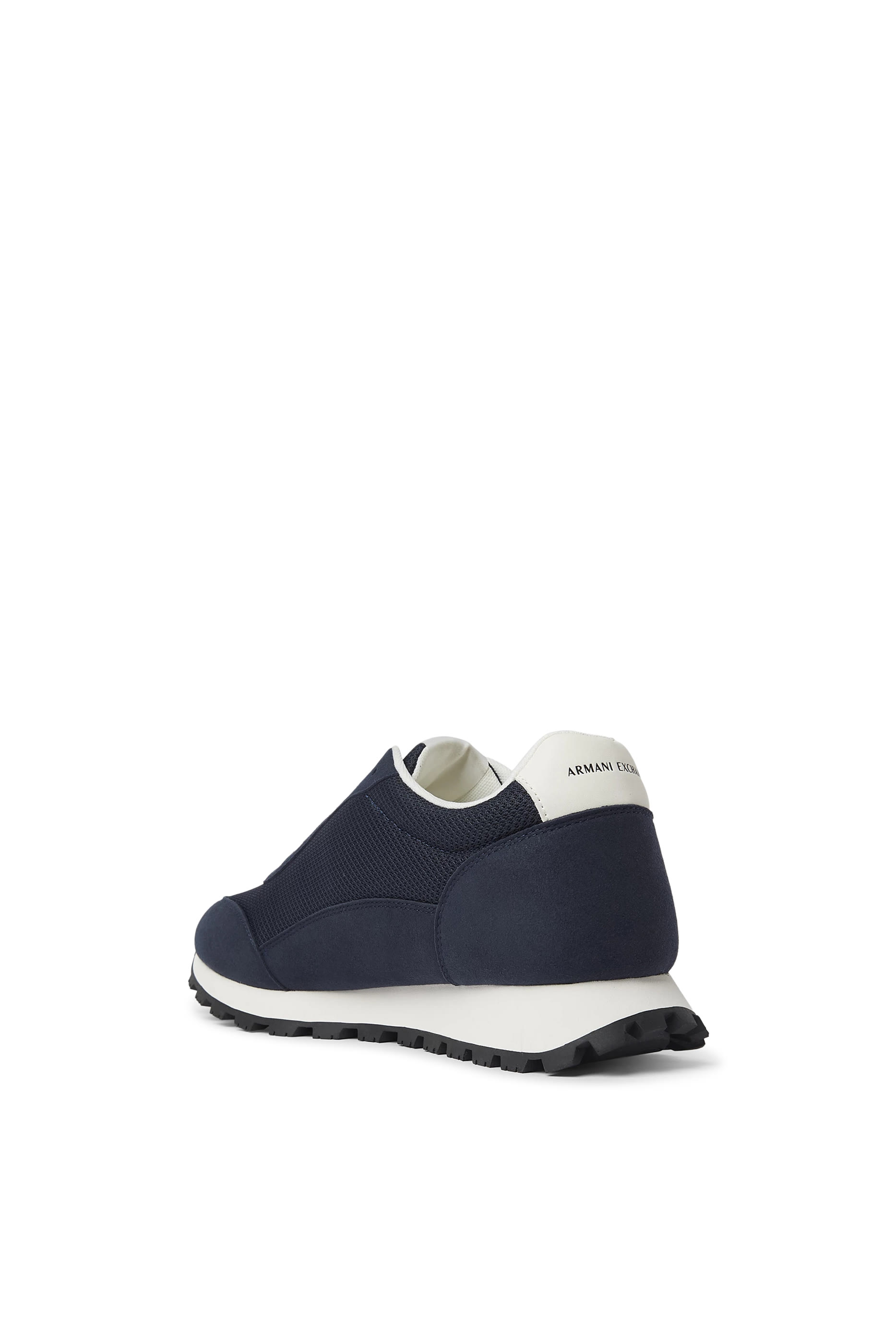 Drop Side AX Logo Low-Top Sneakers