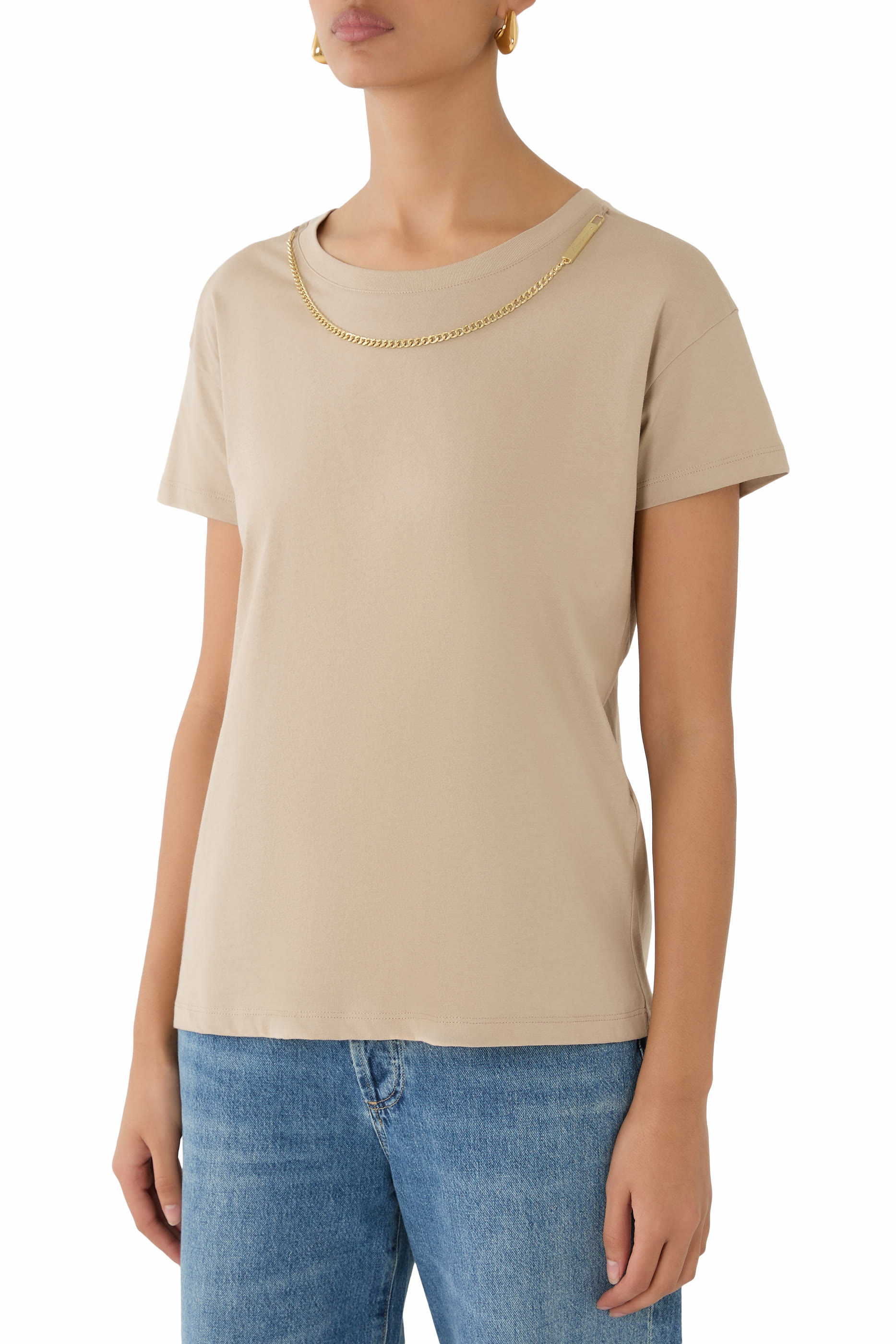 Occasionwear Neck Chain T-Shirt