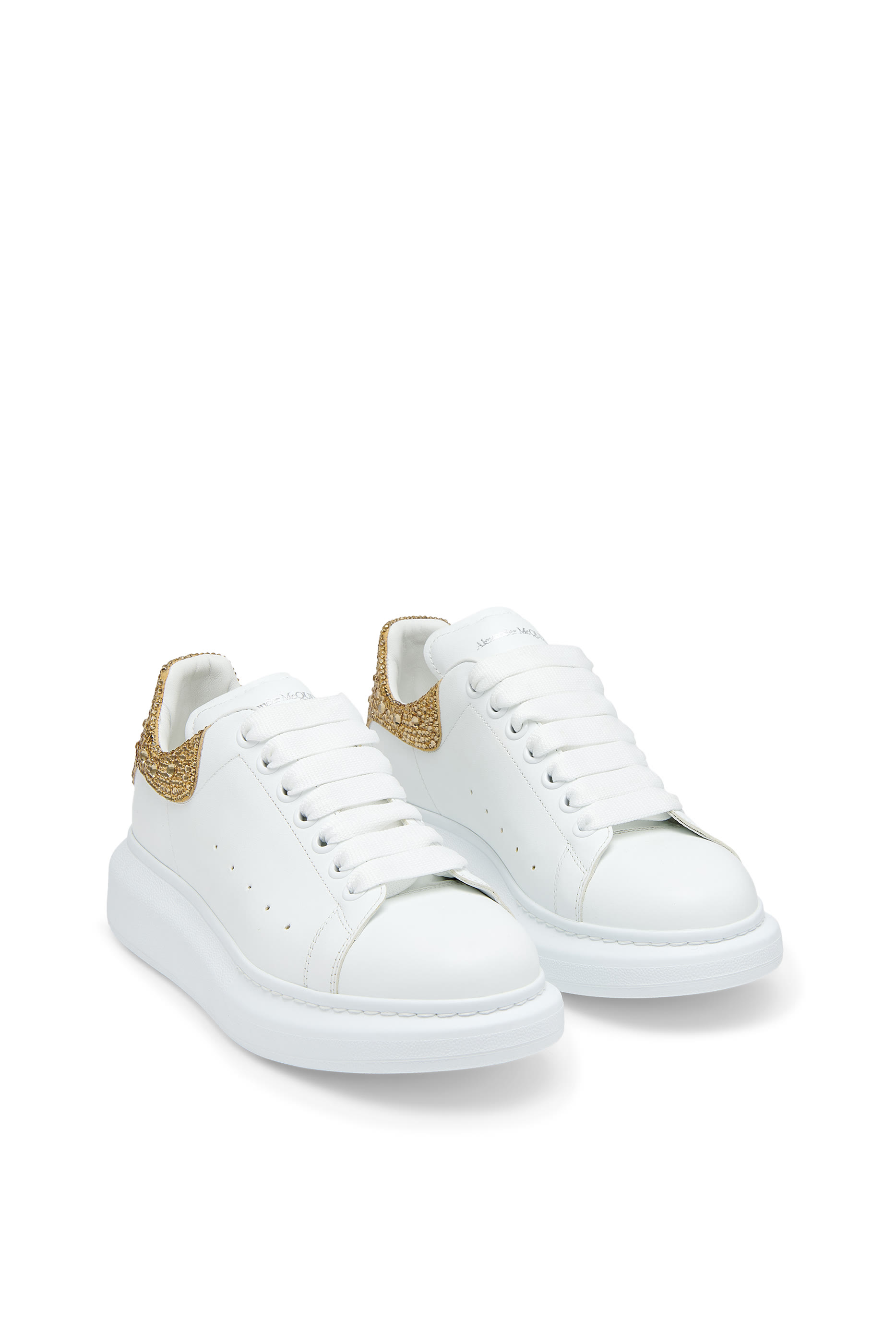 Logo Leather Sneakers 