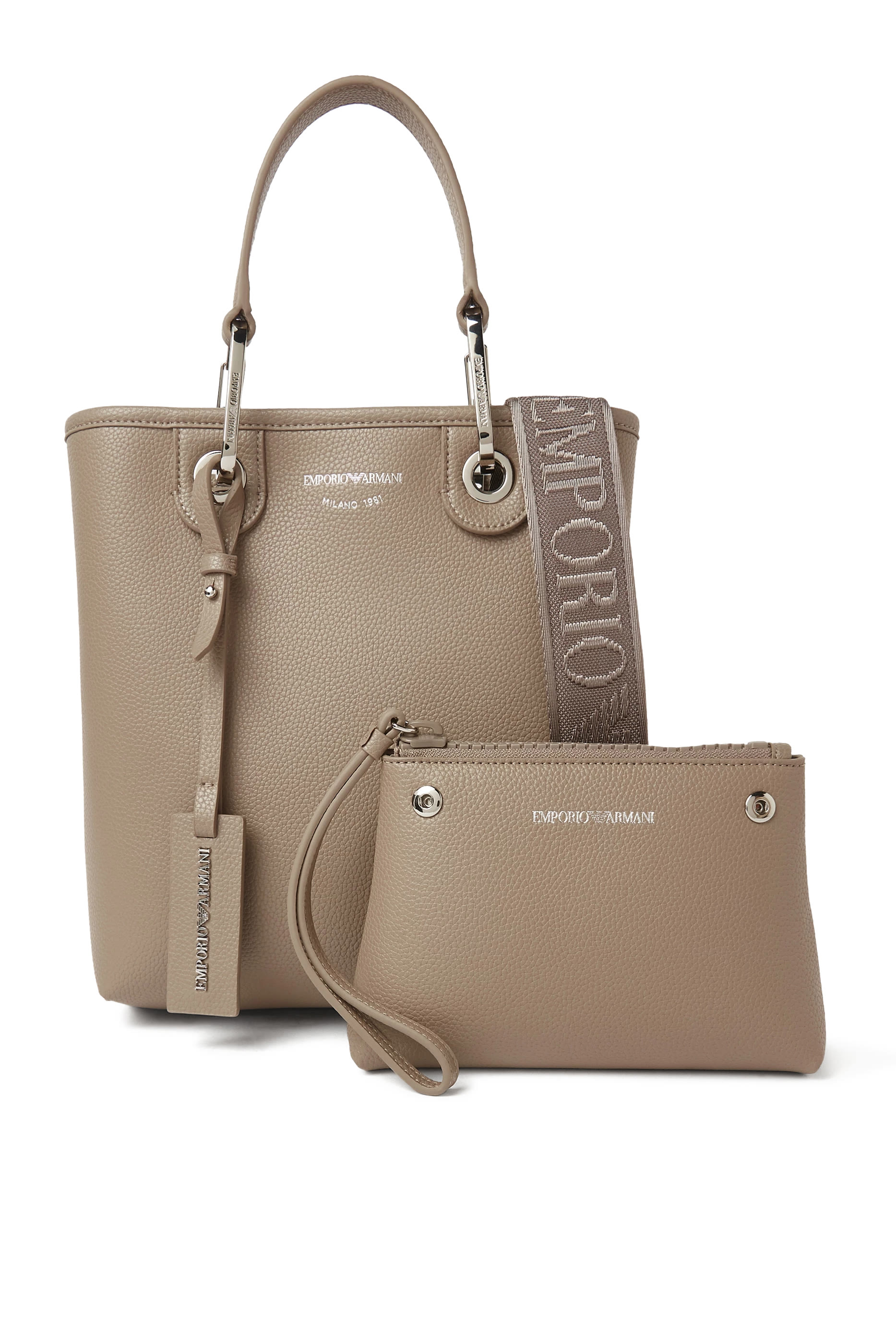 MyEA Deer-Print Tote Bag